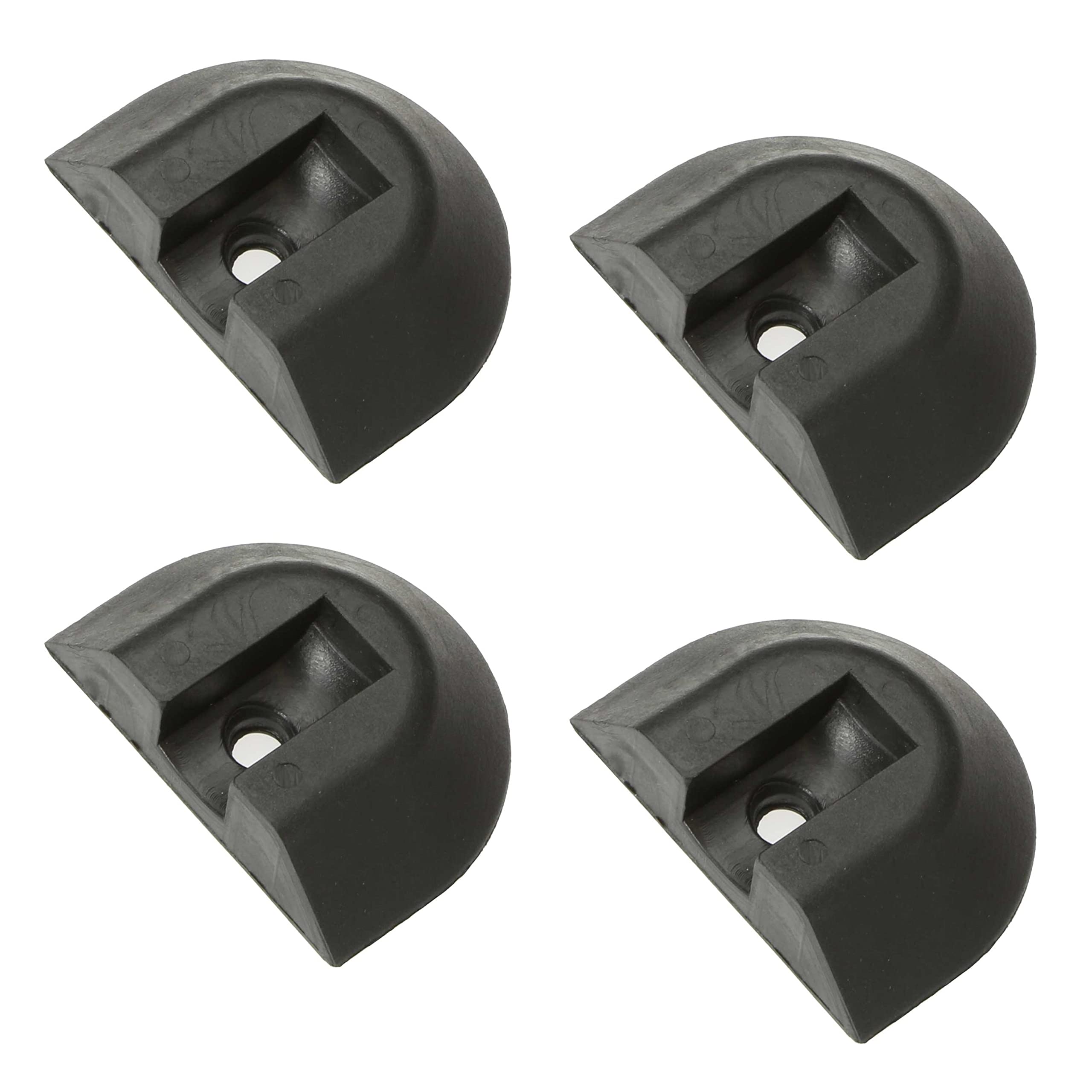 Us Cargo Control Angled End Caps For L Track Rails (4-Pack), Eliminates Sharp Edges On Angled L Track Ends, Easily Roll Motorcycles, Atvs, And Other Wheeled Cargo Over L Track Angled Rails