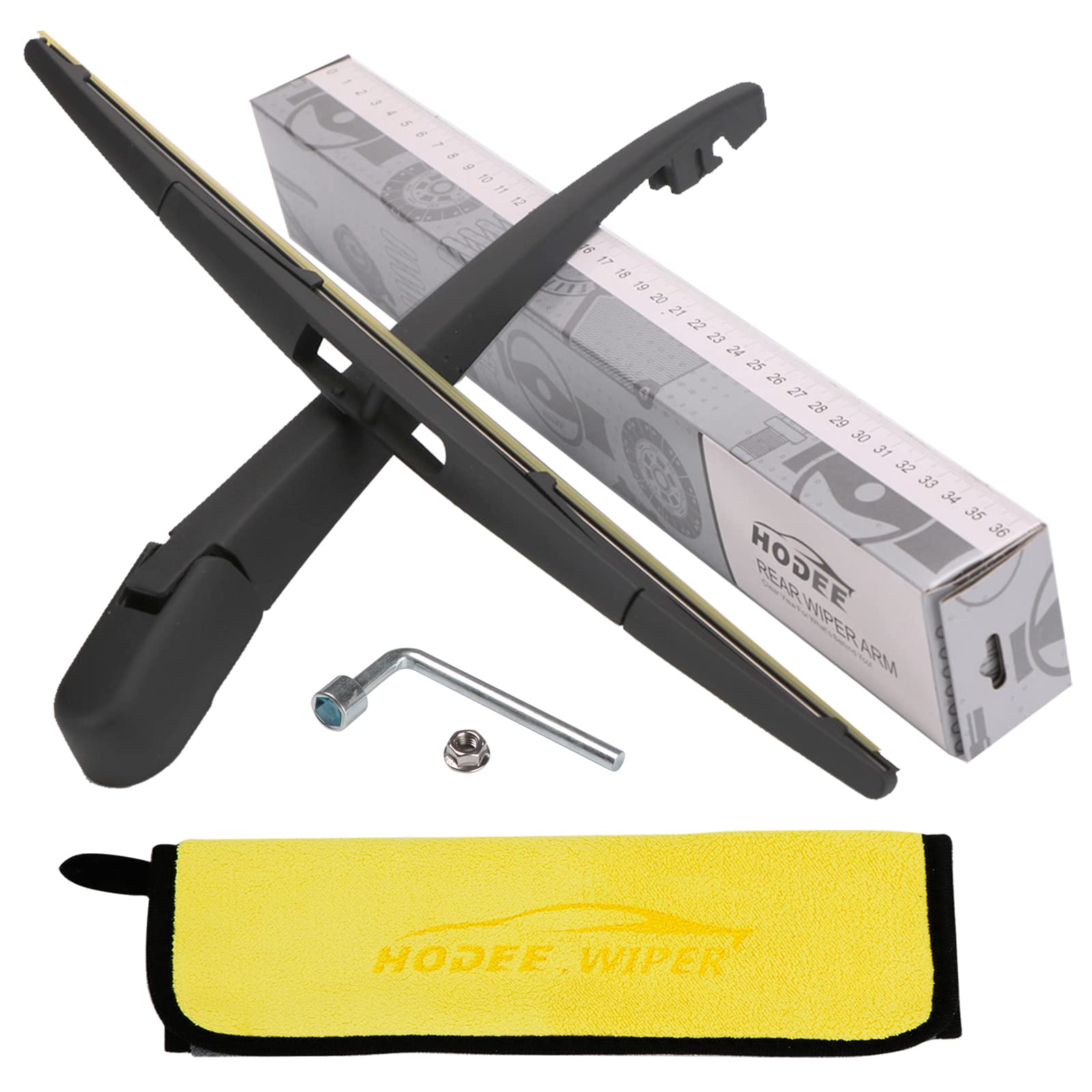 Hodee Rear Wiper Arm Blade Nut Set Replacement For Honda Odyssey 2011-2017 Rear Wiper Cover Accessories Assembly, Wiper Cap Set For Back Windshield Window 76720Shja01