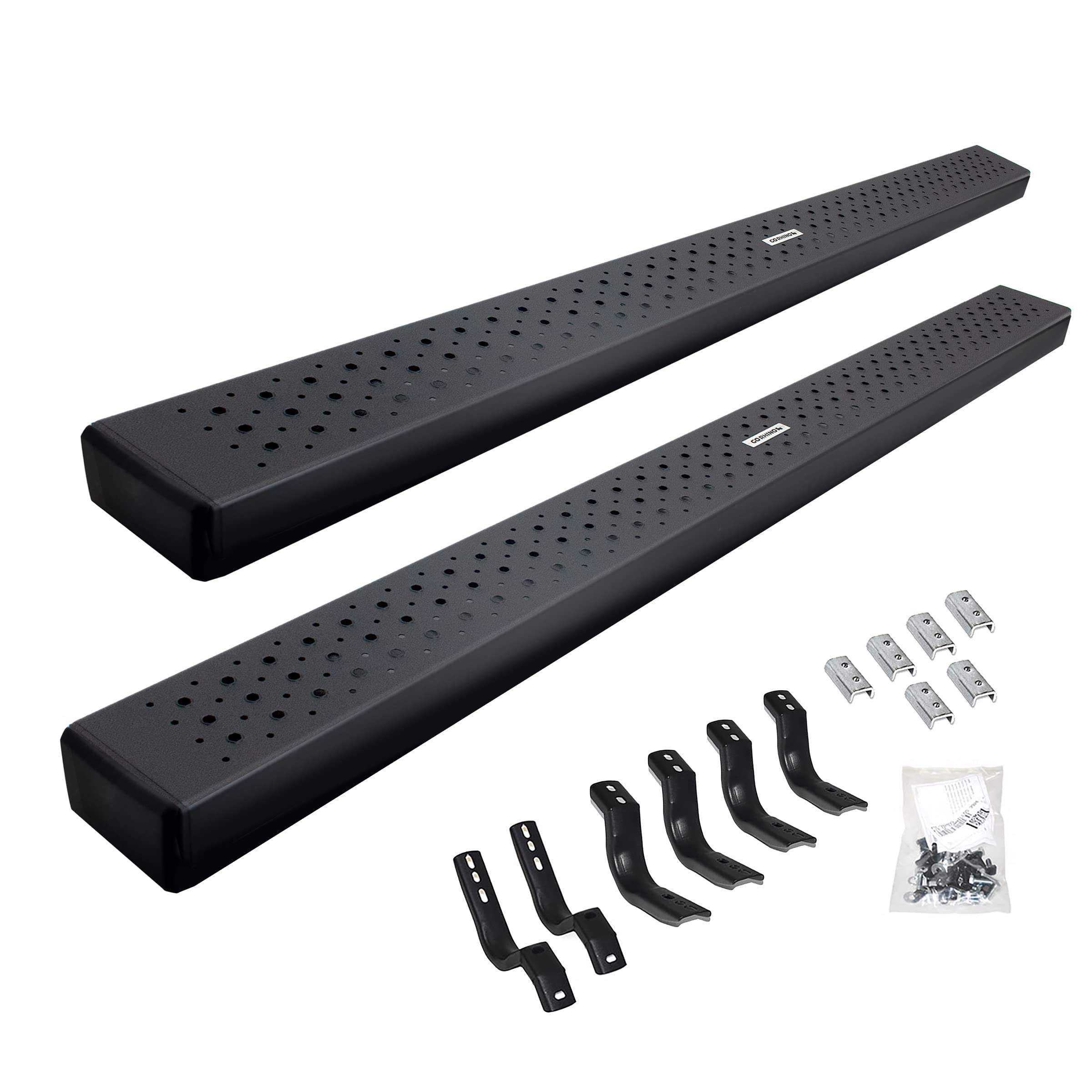 Go Rhino 6863443587T Hd- Complete Kit: Sidesteps + Brackets