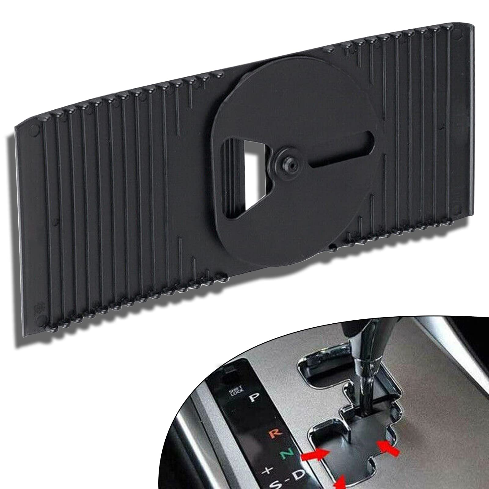 E-Vniko Shift Slider Center Console Slide Cover Compatible For Lexus Is250 Is350 2005-2013 Replace Gear Shift Position Slide Cover 35975-53020