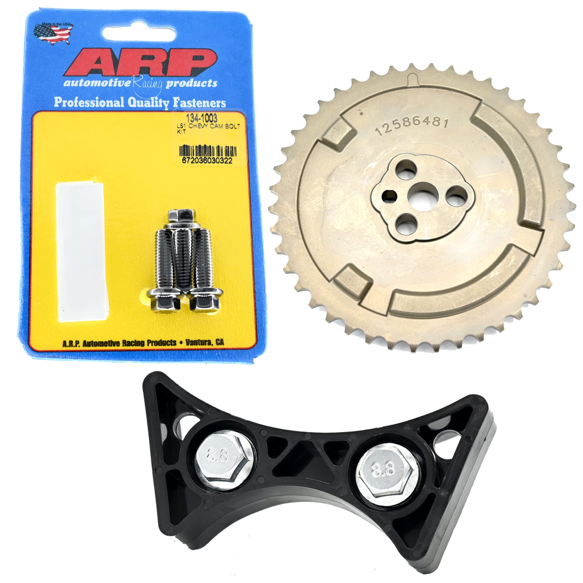 Michigan Motorsports 1 Bolt To 3 Bolt Cam Gear Conversion Kit 4.8 5.3 5.7 6.0 Ls1 Ls2 Ls3 Ls6 L99 Ls4 Ls9 Lsa Lq4