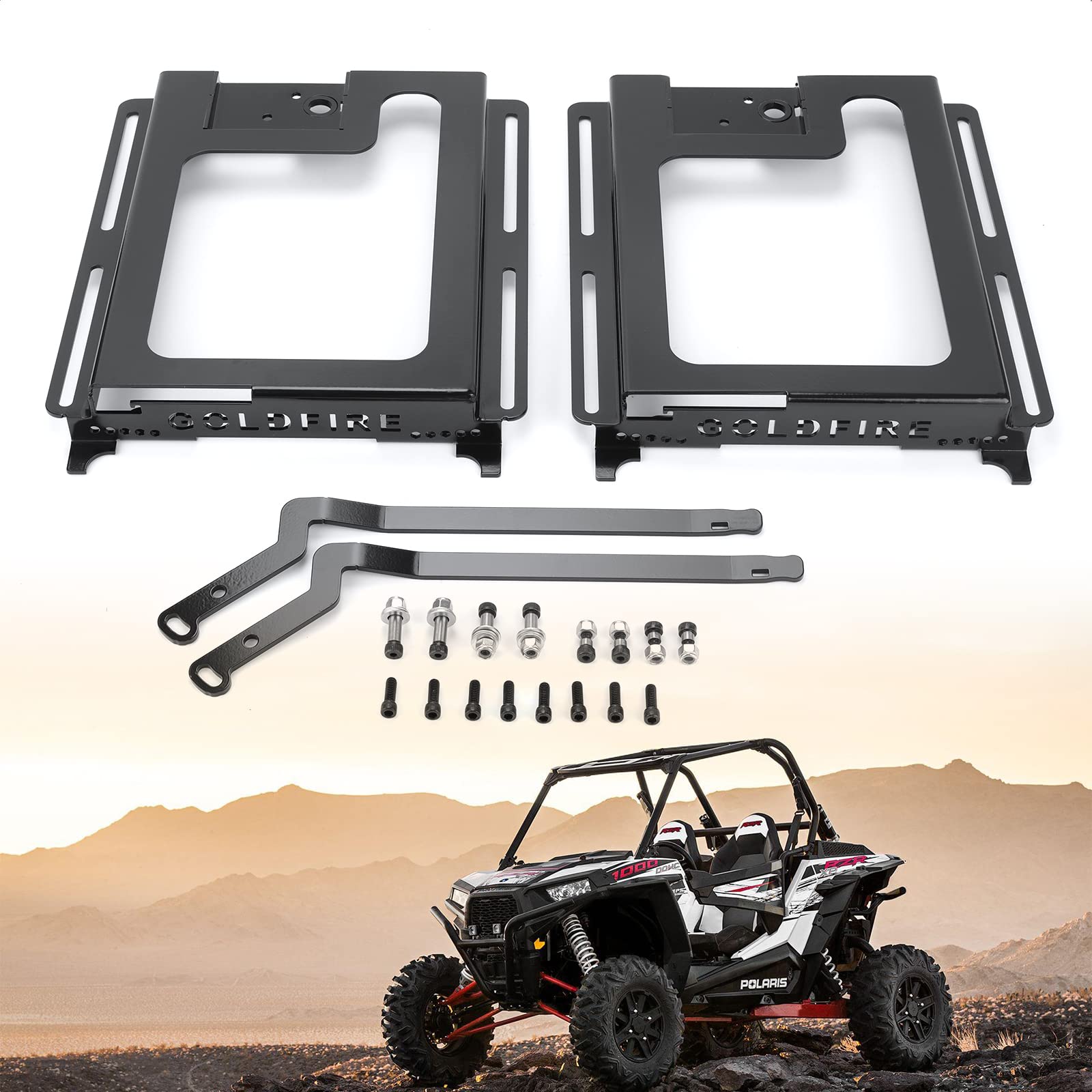 Fiasrac Seat Base, Lower And Recline Seat Base Accessories, For Rzr Polaris 800/900 / S 1000 / Xp 1000 / Xp Turbo/General (Pair)