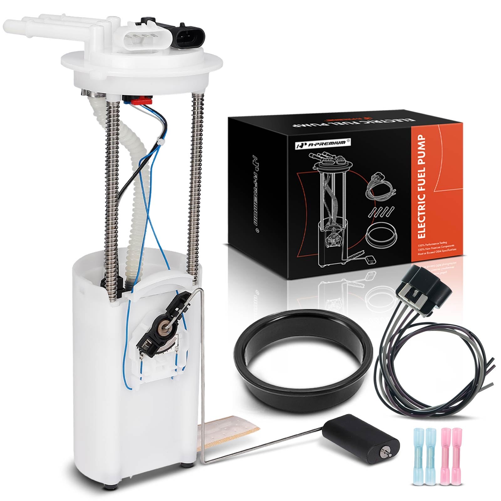 A-Premium Electric Fuel Pump Module Assembly Compatible With Chevy, Gmc Pickup Vehicles - 4.3L, 4.8L, 5.3L, 6.0L, 8.1L - Silverado 1500 2500 3500, Sierra 1500 2500 3500-1999-2004 - Replace# E3500M