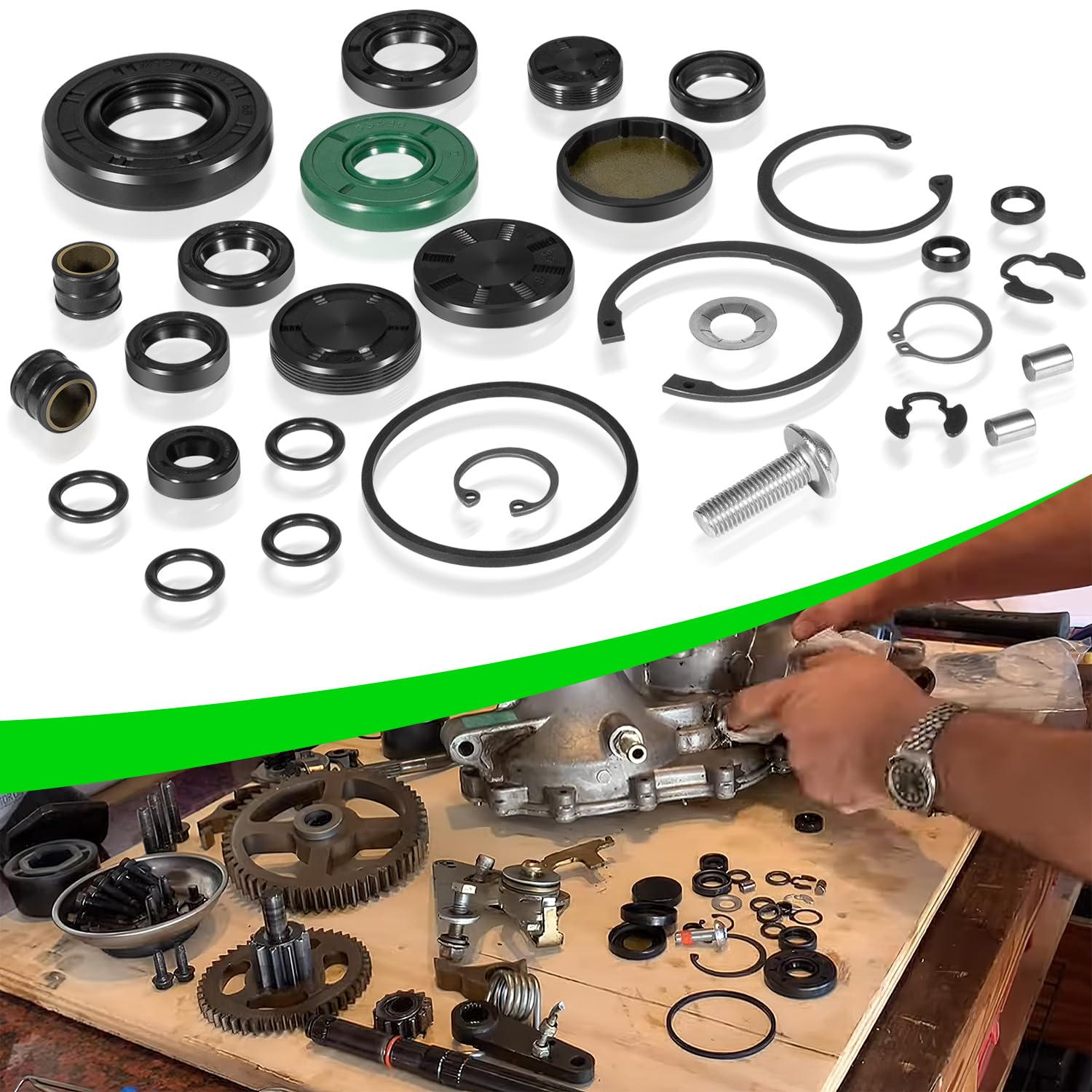 besttruck 72994 Transmission Seal Kit for ZT-2800, ZT-3100, ZT-3400 - Replaces Hydro-Gear 71410, 73107 - Perfect