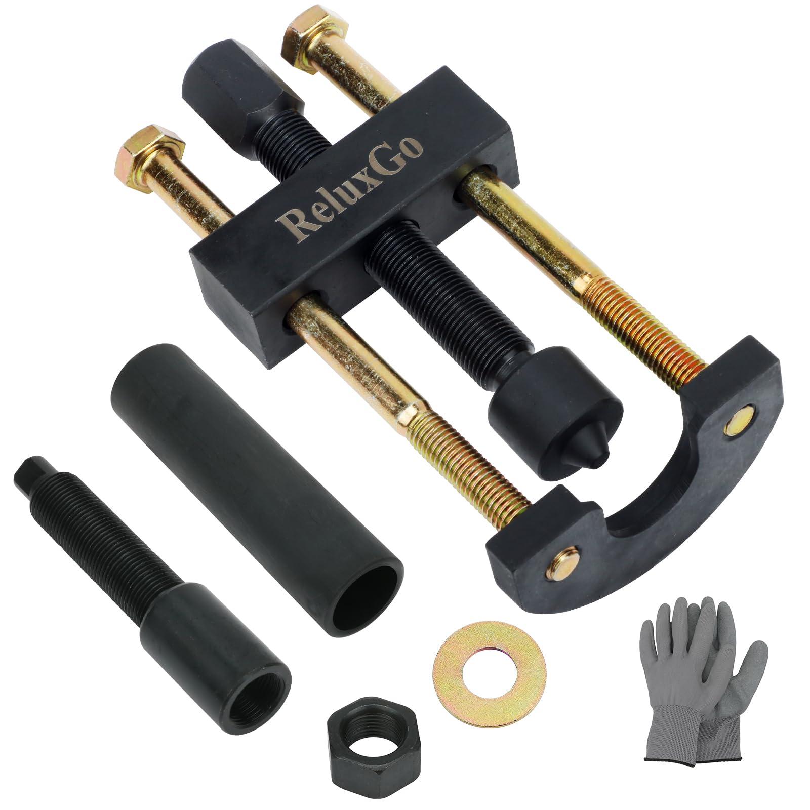 Reluxgo Transmission Mainshaft Inner Bearing Race Tool Installer Puller For Harley Davidson Big Twin 5 And 6 Speed 1984-Present # 34902-84, Harley Bearing Removal Installation Motorcycle Tool Kit