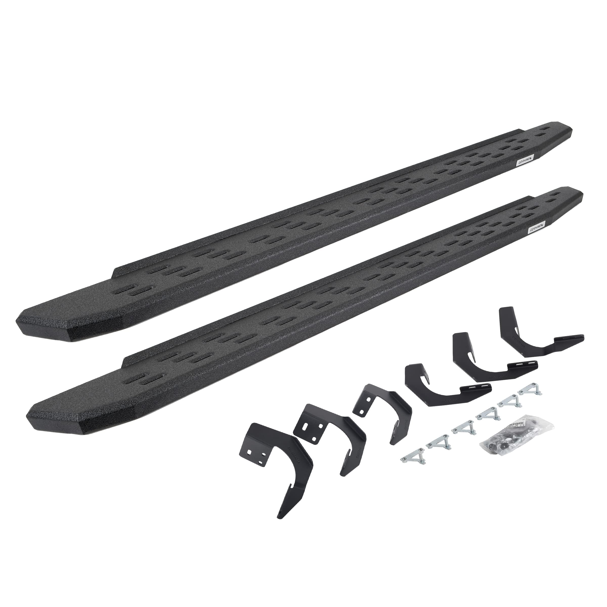Go Rhino 69629980T Rb30 Running Boards With Mounting Bracket Kit For Ram 15-18 1500, Ram 19-23 1500 Classic (Extended Cab Pickup)