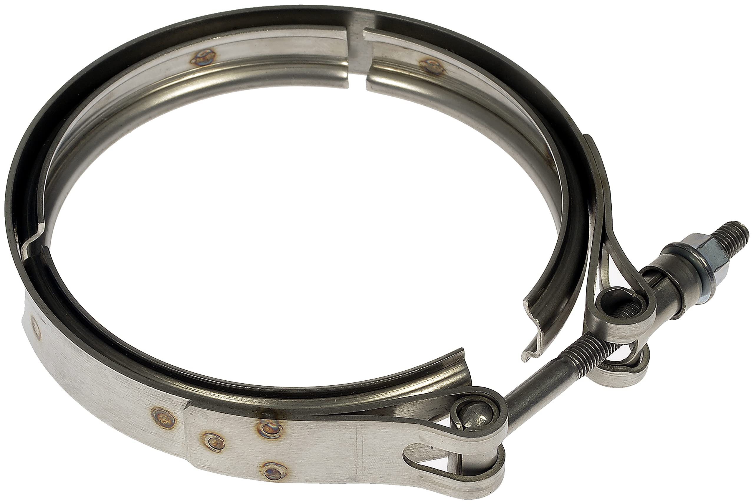 Dorman Exhaust Clamp for Dodge/Ram Models - Silver, Durable, Reliable Fitment for Optimal Performance