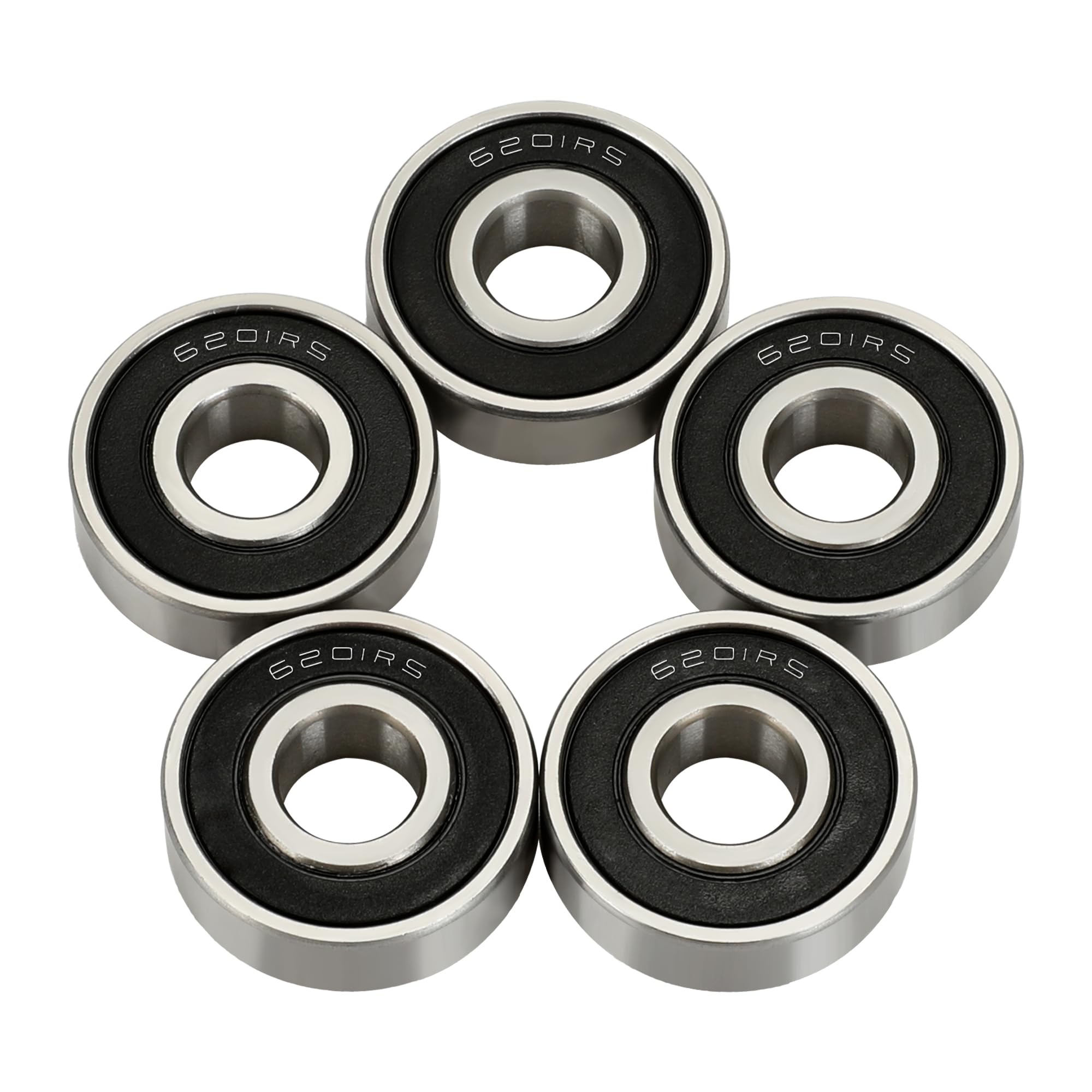 Grehua Mini Bike Wheel Bearing Front And Rear For Coleman Ct100U Cc100X Kt196 Motovox Mbx10 Mbx11 Baja Motorsports 97Cc Doodle Bug Classic 80Cc 105Cc Realtree Rt100 Rt200 Go Kart Parts 6201Rs
