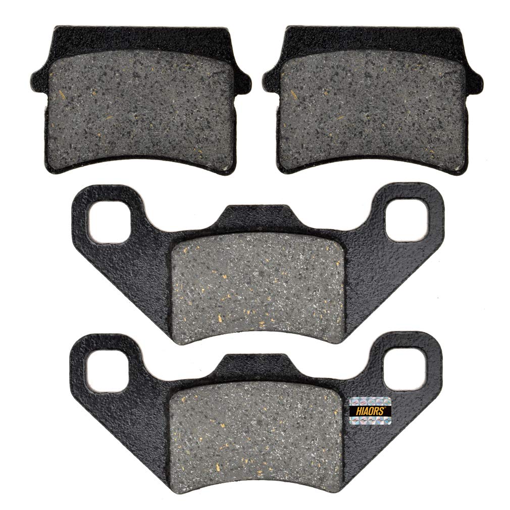 Hiaors Disc Brake Pads For 50Cc 70Cc 90Cc 110Cc 125Cc Taotao Coolster Kazuma Ssr Sunl Jcl Kandi Vitacci Baja Doodle Bug Hammerhead 80T Bv Powersports Atvs Quad 4 Wheeler Go Karts Dune Buggy (2 Pair)