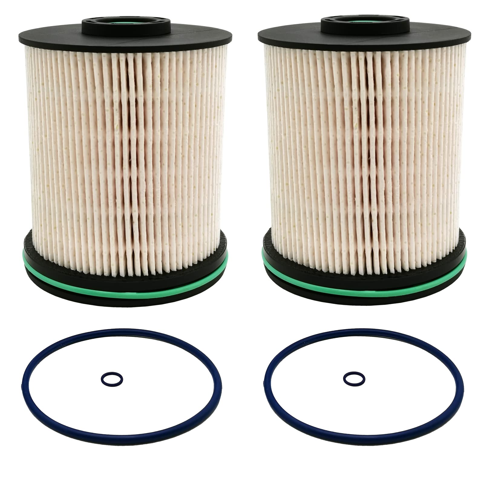 Gaeaauto 2 X Fuel Filter 6.6L Duramax Diesel Fit For Chevy Cruze Silverado Gmc Sierra 1500 2500 3500#23304096 Tp1015, 2 Pack
