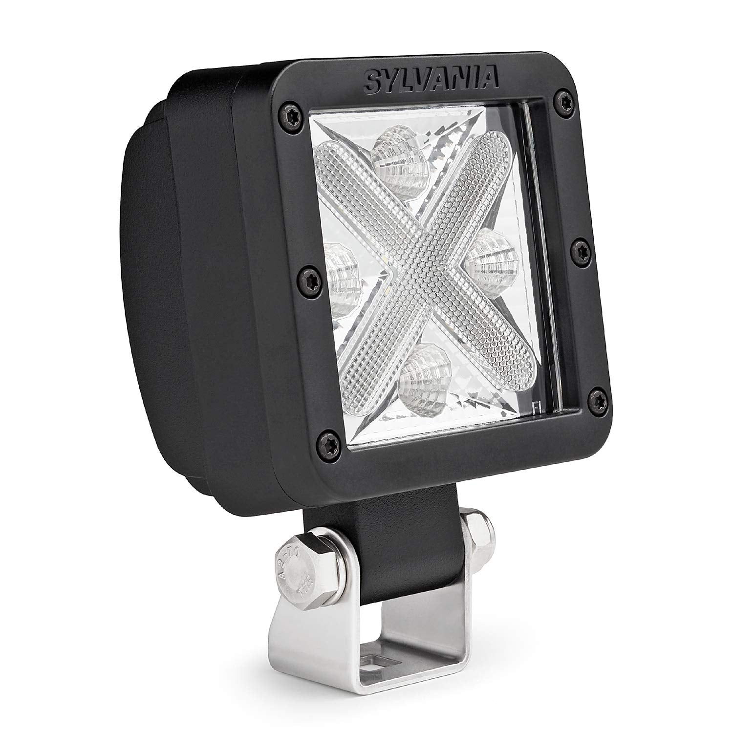 Sylvania - Led Pod 3 Inch Cube Light - Dual Mode Accent Plus Spot Light 1800 Raw Lumens Best Off Road Driving Work Light, Truck, Car, Boat, Atv, Utv, Suv, 4X4 (1 Pc)