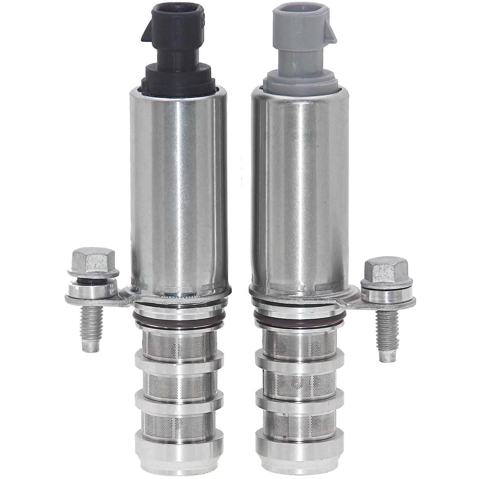 Intake & Exhaust Camshaft Position Actuator Solenoid Valve Kit For Chevy Gmc Equinox Malibu Cobalt Hhr Terrain Buick Pontiac Saturn 2.0L 2.2L 2.4L Replaces# 12655421 12655420 Chenho