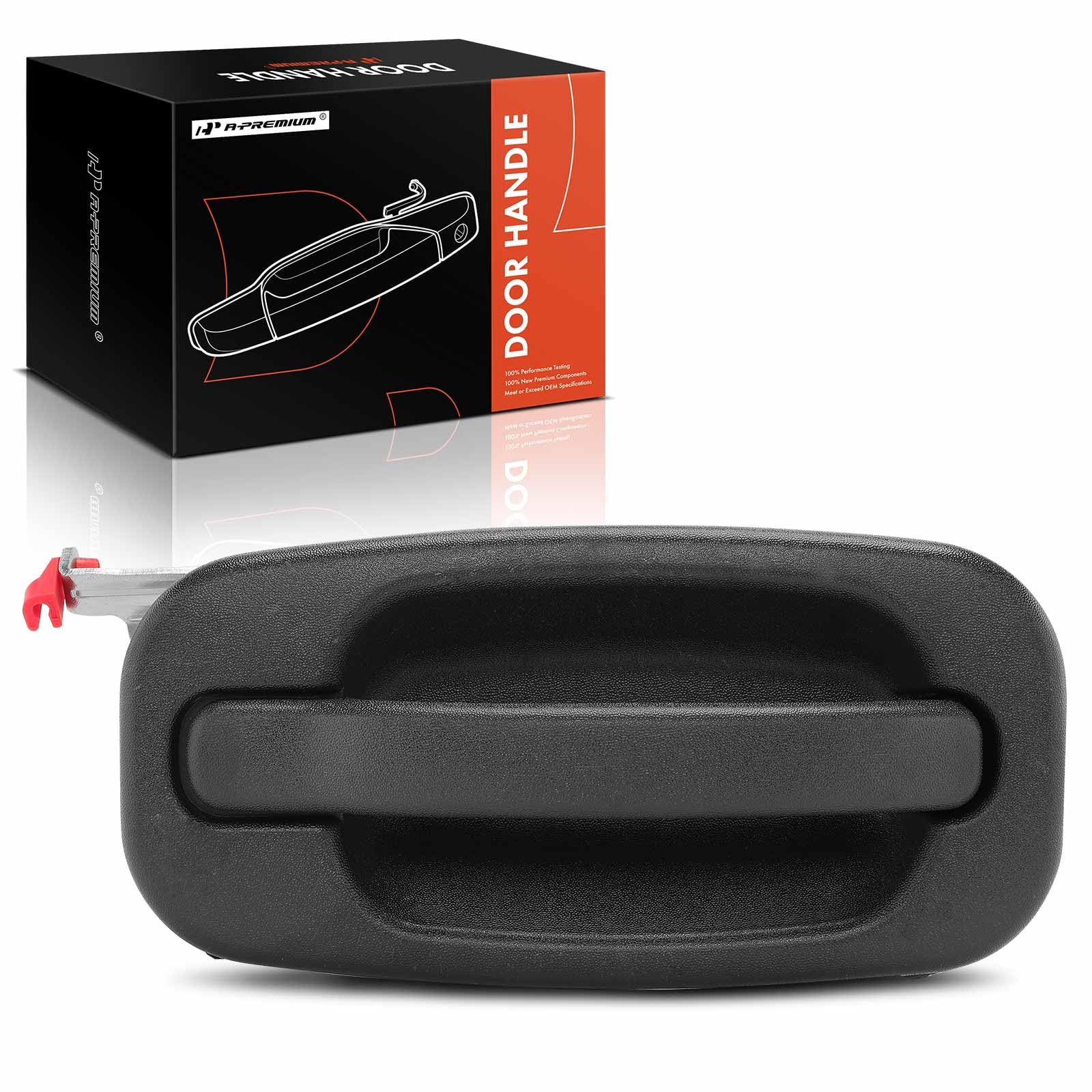A-Premium - Rear Right Passenger Side Exterior Door Handle - Compatible With Chevy Silverado 1500 2500 3500, Tahoe, Avalanche, Suburban & Gmc Sierra, Yukon & Cadillac - 2000-2007 - Replace# 15721572