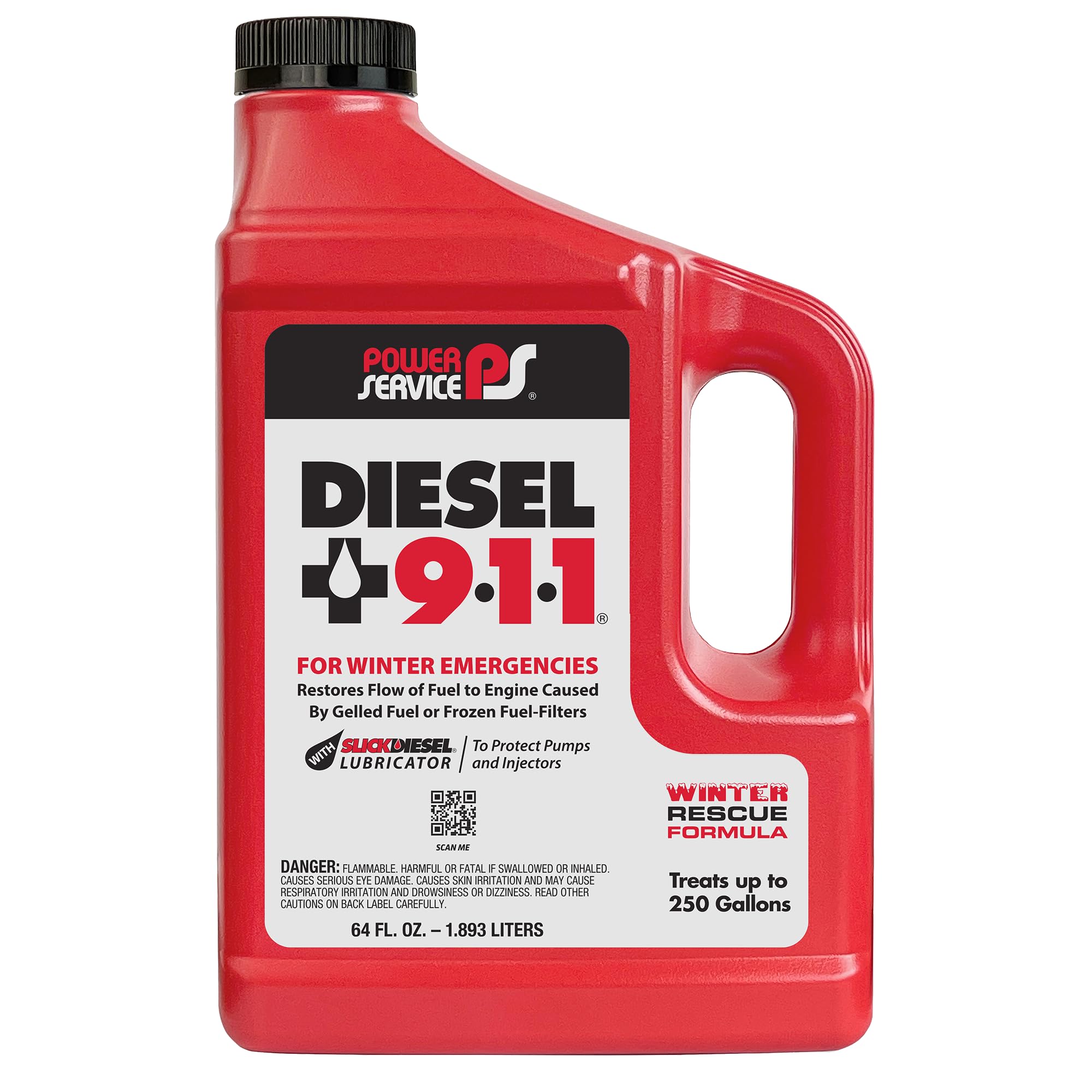 Power Service Diesel 9-1-1 Winter Rescue Formula 64 Oz, Pack Of 1