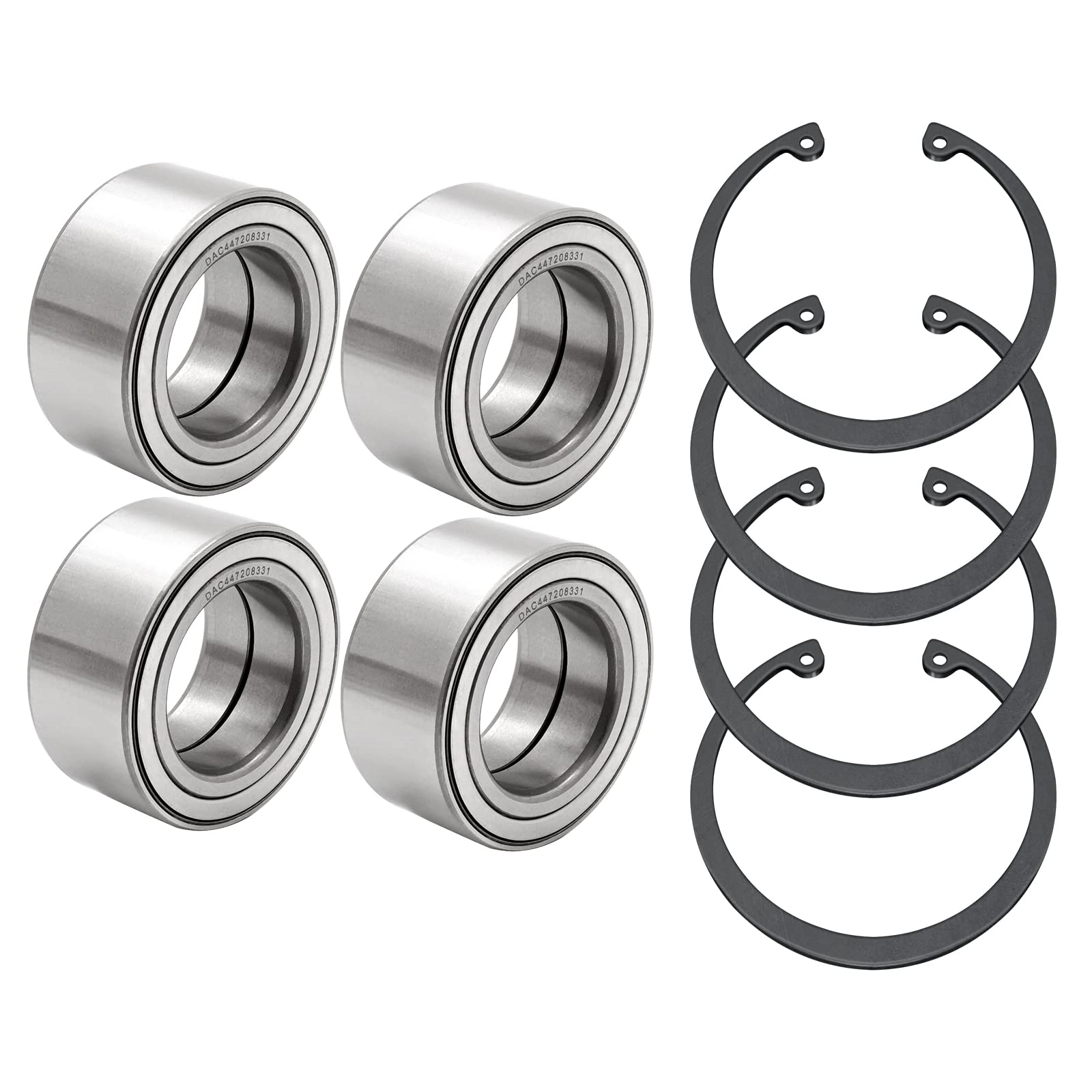 Wheel Bearings 44X72X33 Front & Rear Compatible With Polaris Rzr 1000 900 Pro Xp Turbo General 1000 Sportsman 1000 850 550 Scrambler 1000 850