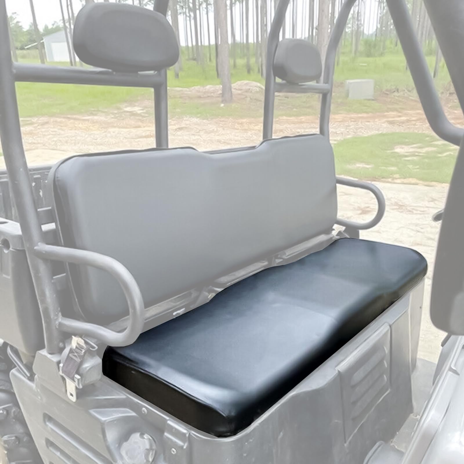 Smotrcc Utv Ranger Seat Cover Compatible With Polaris Ranger 400 500 570 800 Rzr 4X4 Midsize 2010-2014,Lower Seat Cover Soft Protector Waterproof Pu Coating Ranger Seat Accessory