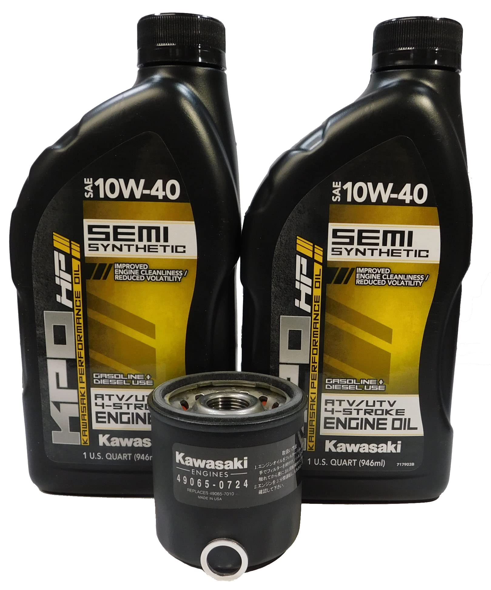 2005-2023 Kawasaki Mule 600 610 Sx Kaf 400 Oem Oil Change Kit Kaw05