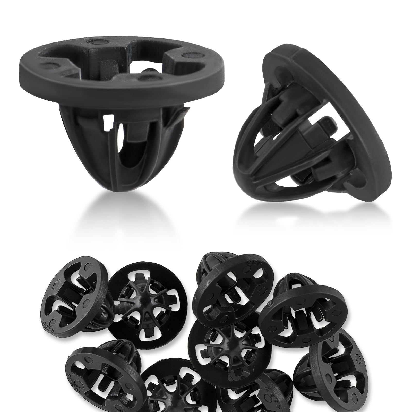 Carbbia 10Pcs Tail Light Assembly Grommets Fastener Retainer Clips Compatible With 2007 08 09 10 11 12 13 Dodge Ram Truck Pick-Ups 1500 2500 3500, Replacement # 68084593Aa