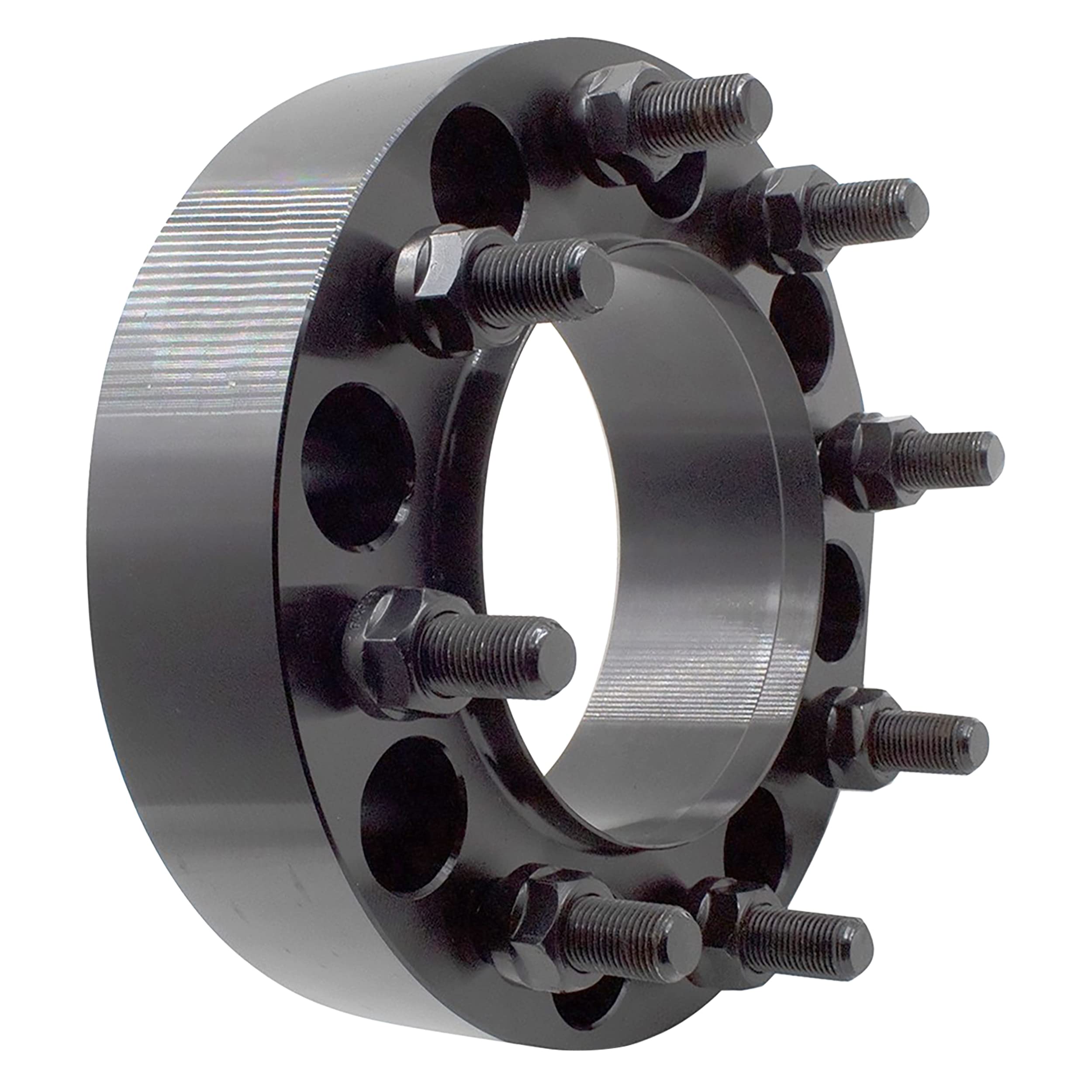 Wheel Accessories Parts 1 Pc Steel Hub Centric Wheel Spacers 8 On 170Mm 2.0' Thick 14Mm 2.0 Thread Stud 124.9Mm Hub Fits 99-04 Ford F250 F350 Super Duty| Single Rear Wheel | Dual Rear Wheel Front Only