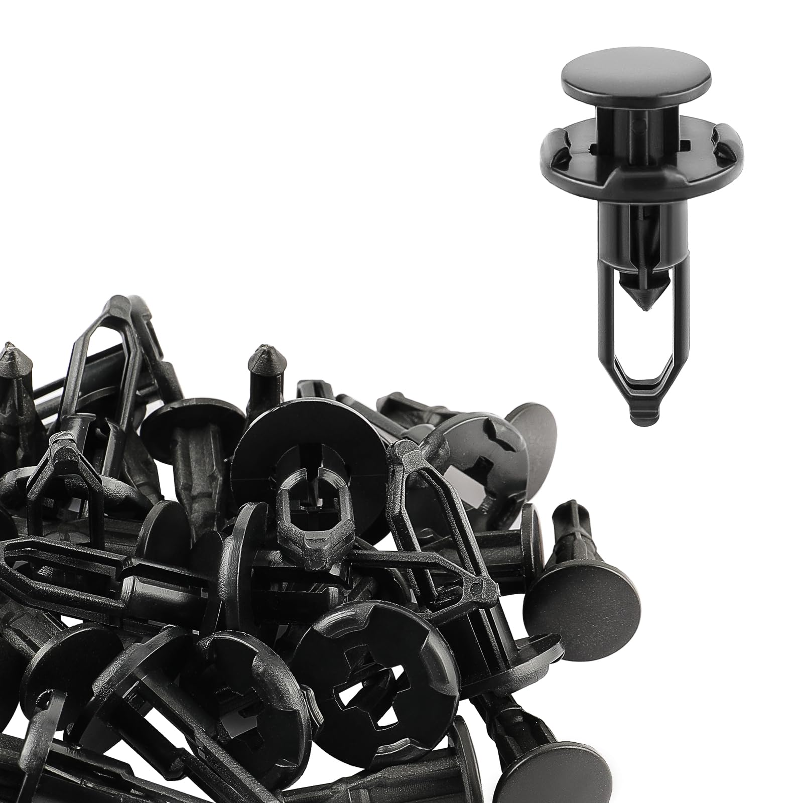 AUTOKAY 16PCS Black Tailgate Cap Protector Clips for Toyota Tundra 4Runner Camry Corolla Lexus ES300 GS300 SC300 SC400 - One Size