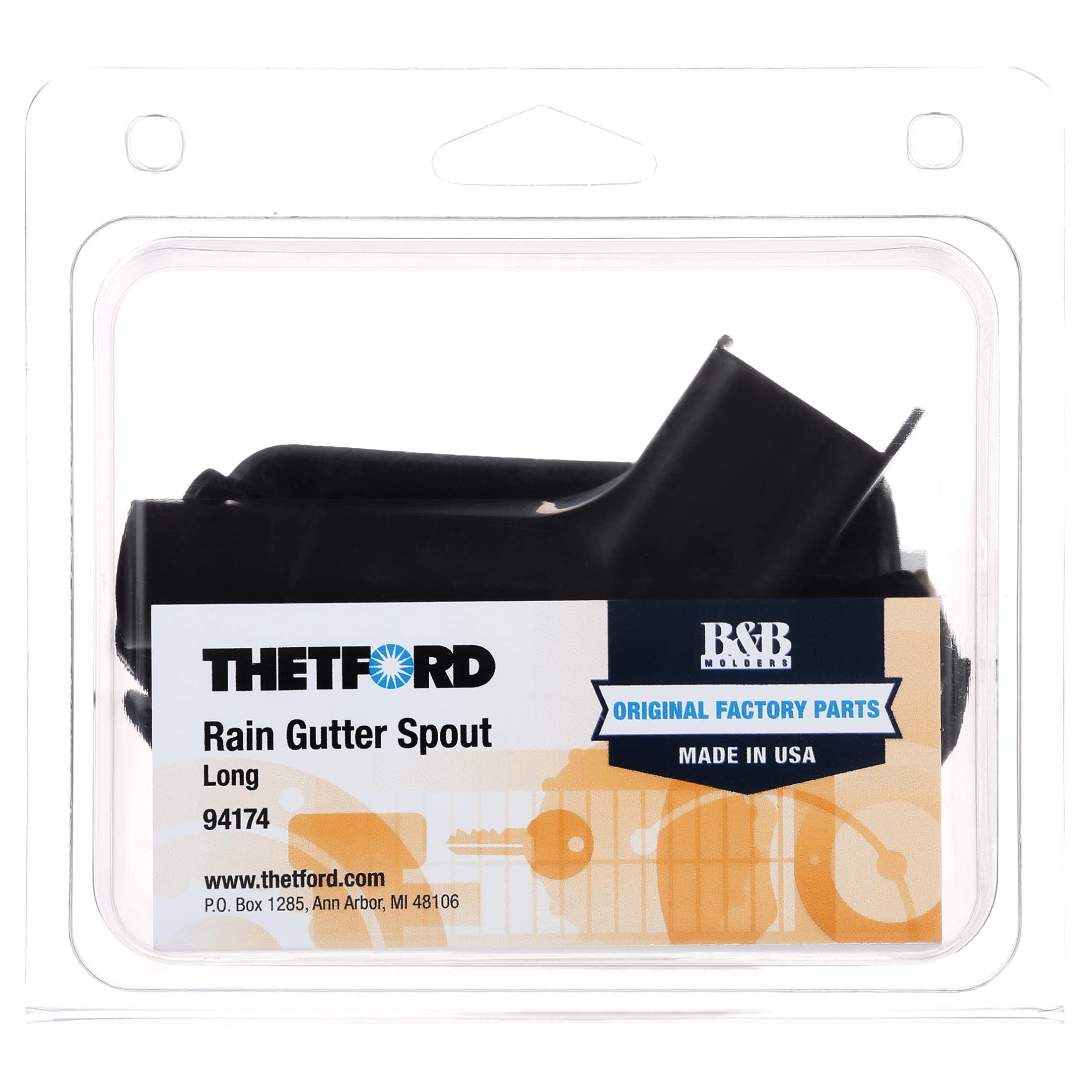Thetford 94174 Rv Gutter Spout Extended Long