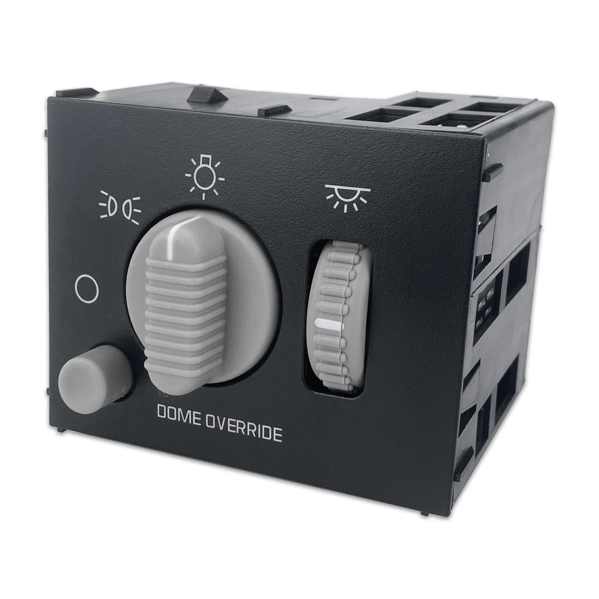 Headlight Switch Instrument Panel Dimmer Switch Headlamp Dimmer Switch Compatible With 1999-2002 Chevy Avalanche Silverado Suburban Gmc Sierra Yukon Replacement For 15755595 15738843 D1534G Ds-968