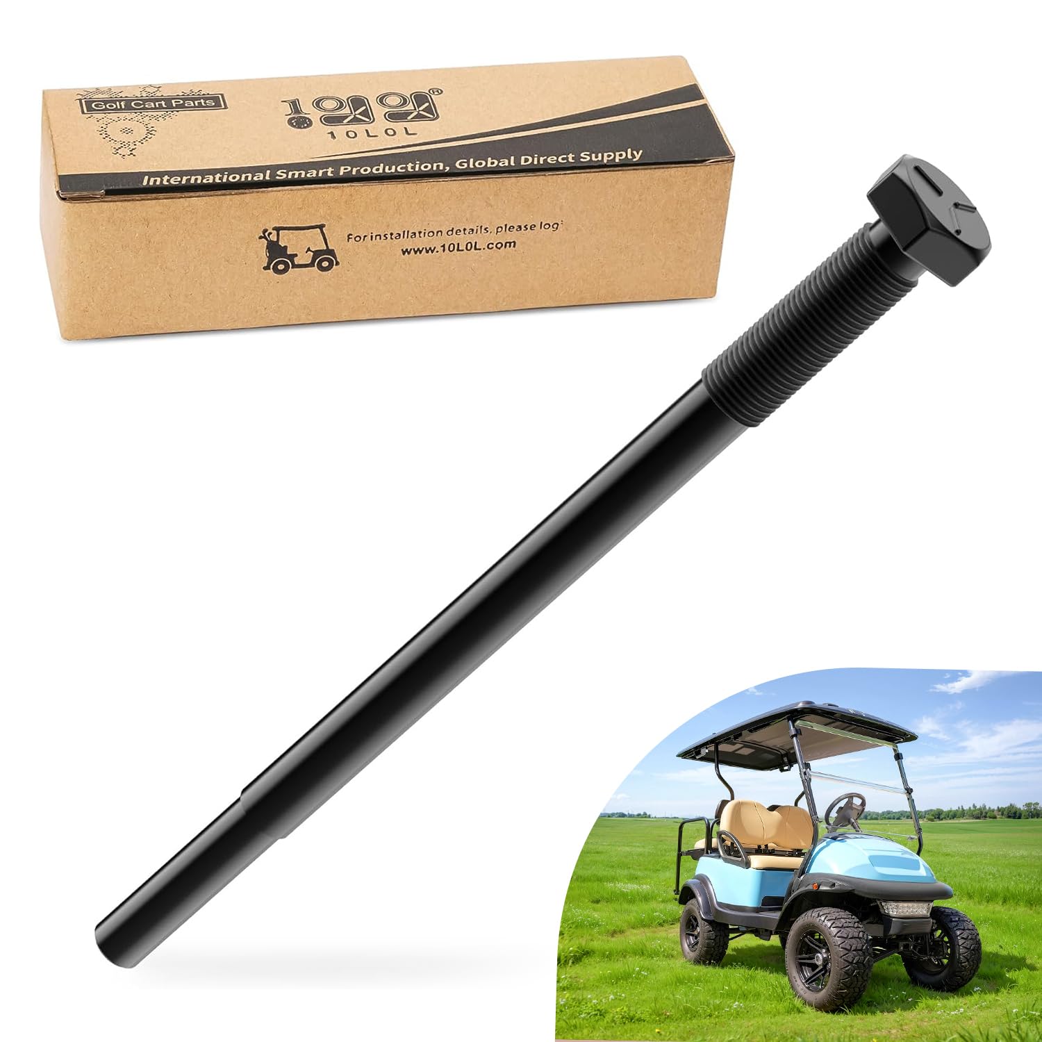 10L0L Golf Cart Drive Clutch Puller Bolt For Club Car Ds And Precedent 1988-Up, Replace Oem 1014496, 5707