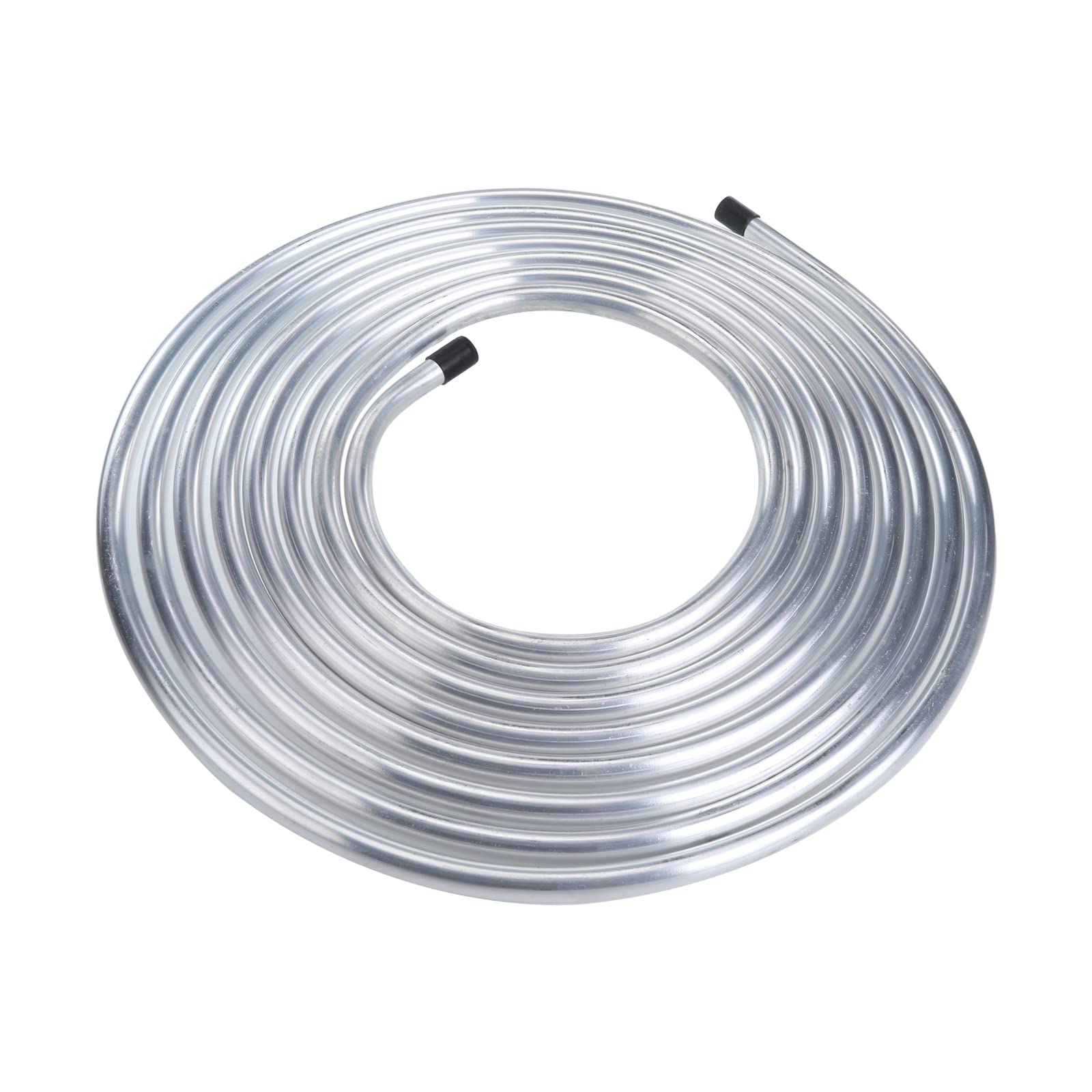 Ac Performance 3/8' Aluminum Fuel Line Hard Tube, 16 Feet Coil