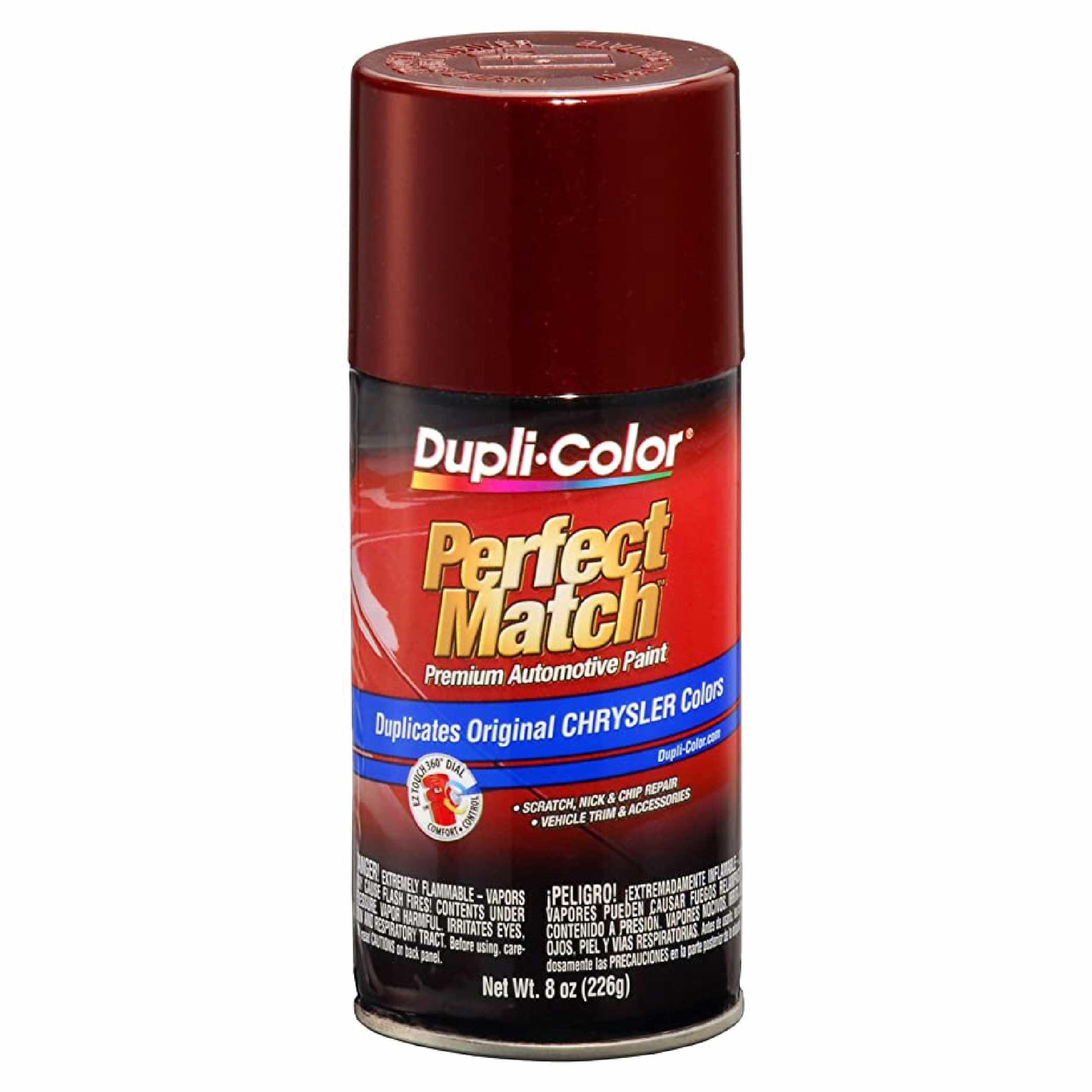 Dupli-Color Ebcc04437 Perfect Match Automotive Spray Paint - Chrysler Granite Crystal Metallic, Lau - 8 Oz. Aerosol Can