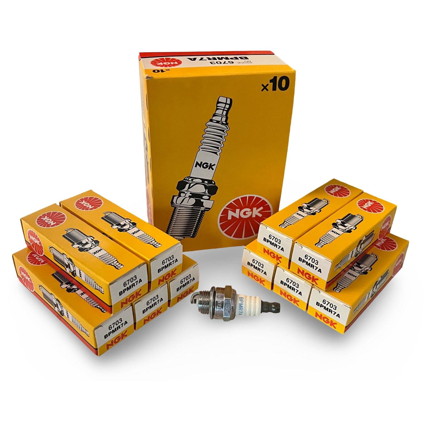 Ngk Spark Plug Bpmr7A 10 Pack