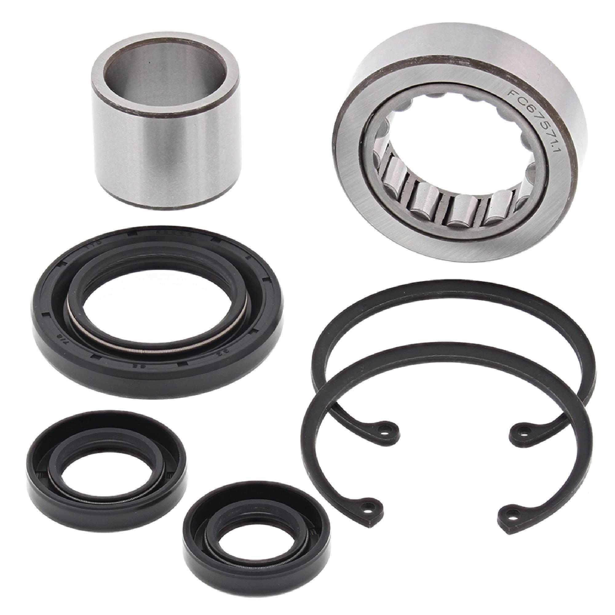 Inner Primary Bearing & Seal Kit Oem Style Compatible With/Replacement For Harley Flhp Police Road King 25-3101
