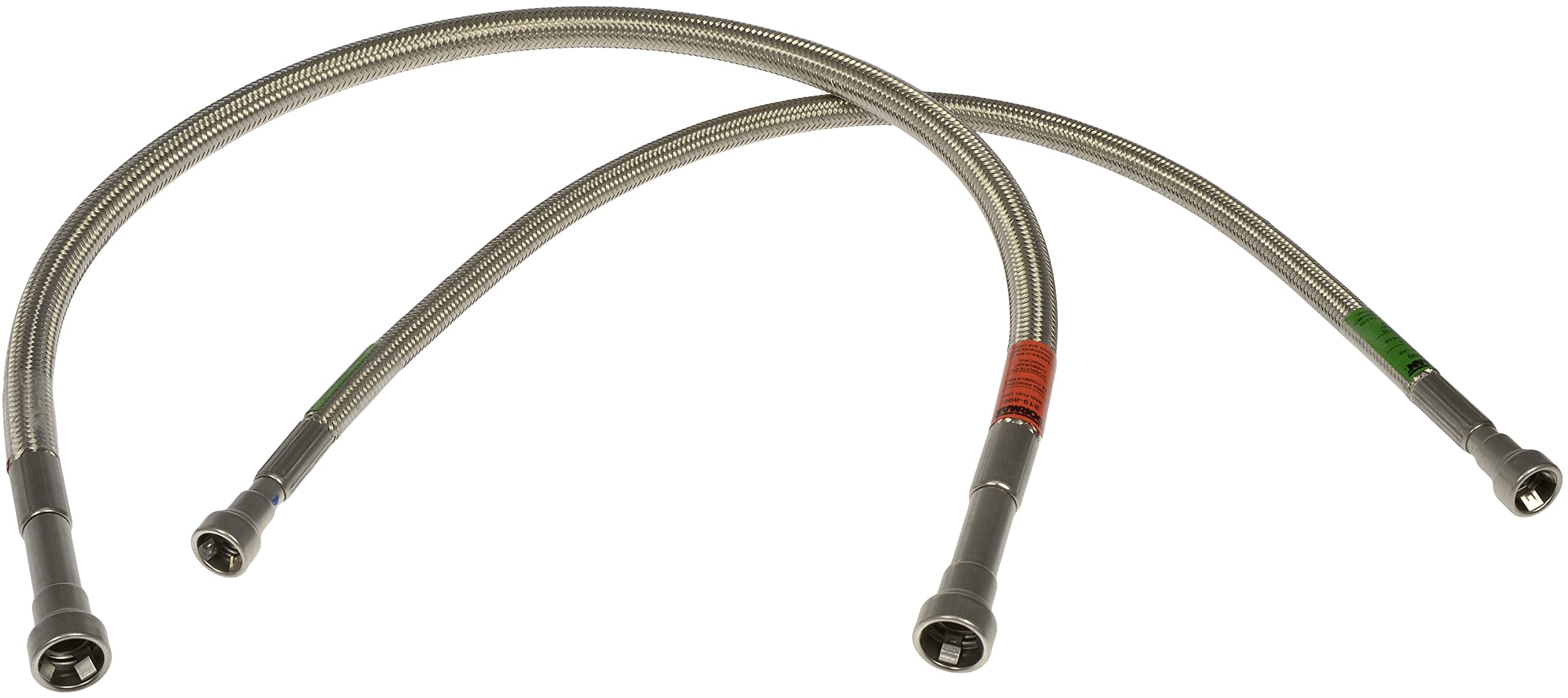 Dorman 819-801 Flexible Stainless Steel Braided Fuel Line Compatible With Select Chevrolet / Gmc Models (Oe Fix)