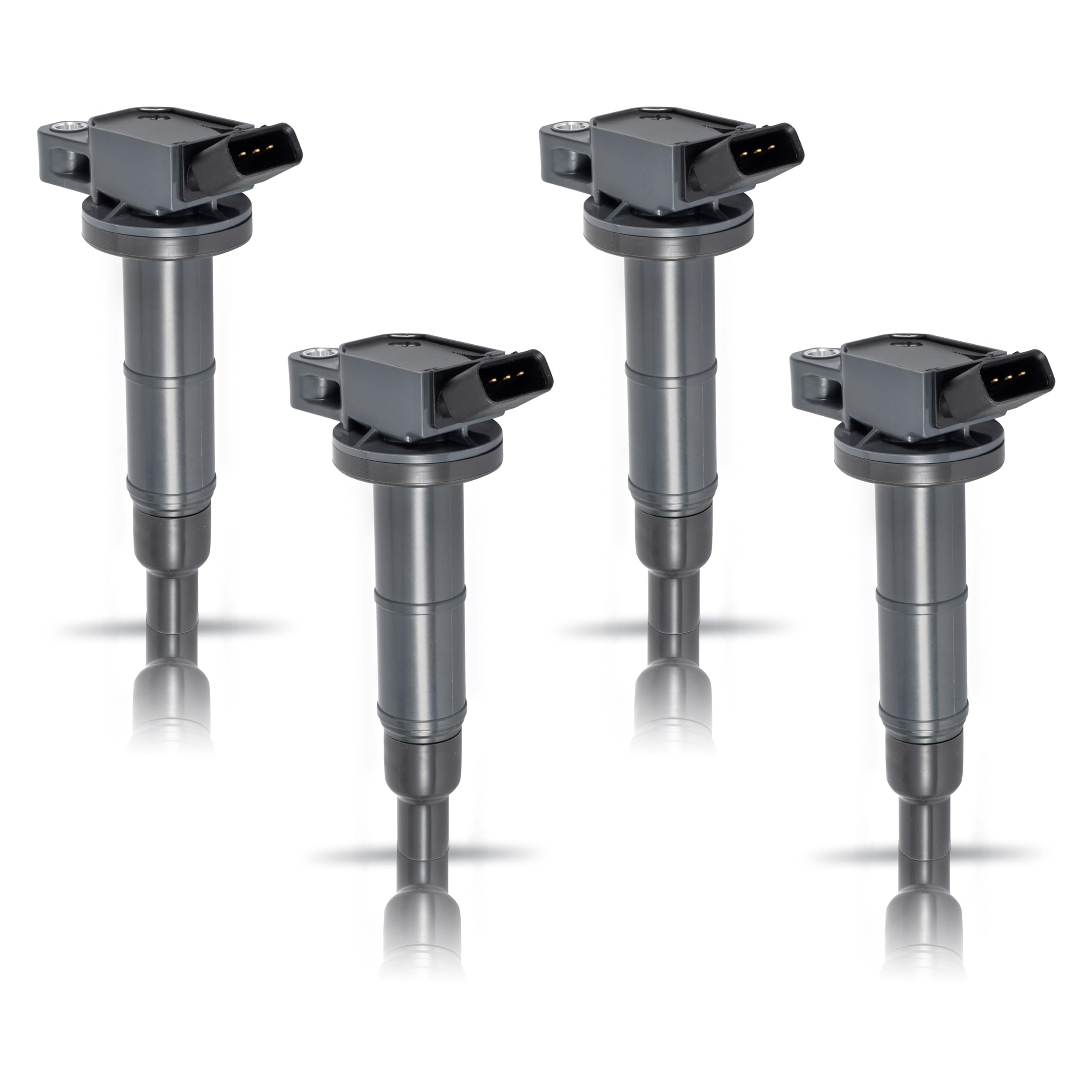 Ena Set Of 4 Ignition Coil Pack 2002 2003 2004 2005 2006 2007 2008 2009 Compatible With Toyota Lexus Scion Camry Corolla Matrix Rav4 Solara Highlander Tc Xb Hs250H 2.0L 2.4L V4 Coils For Uf333 C1330