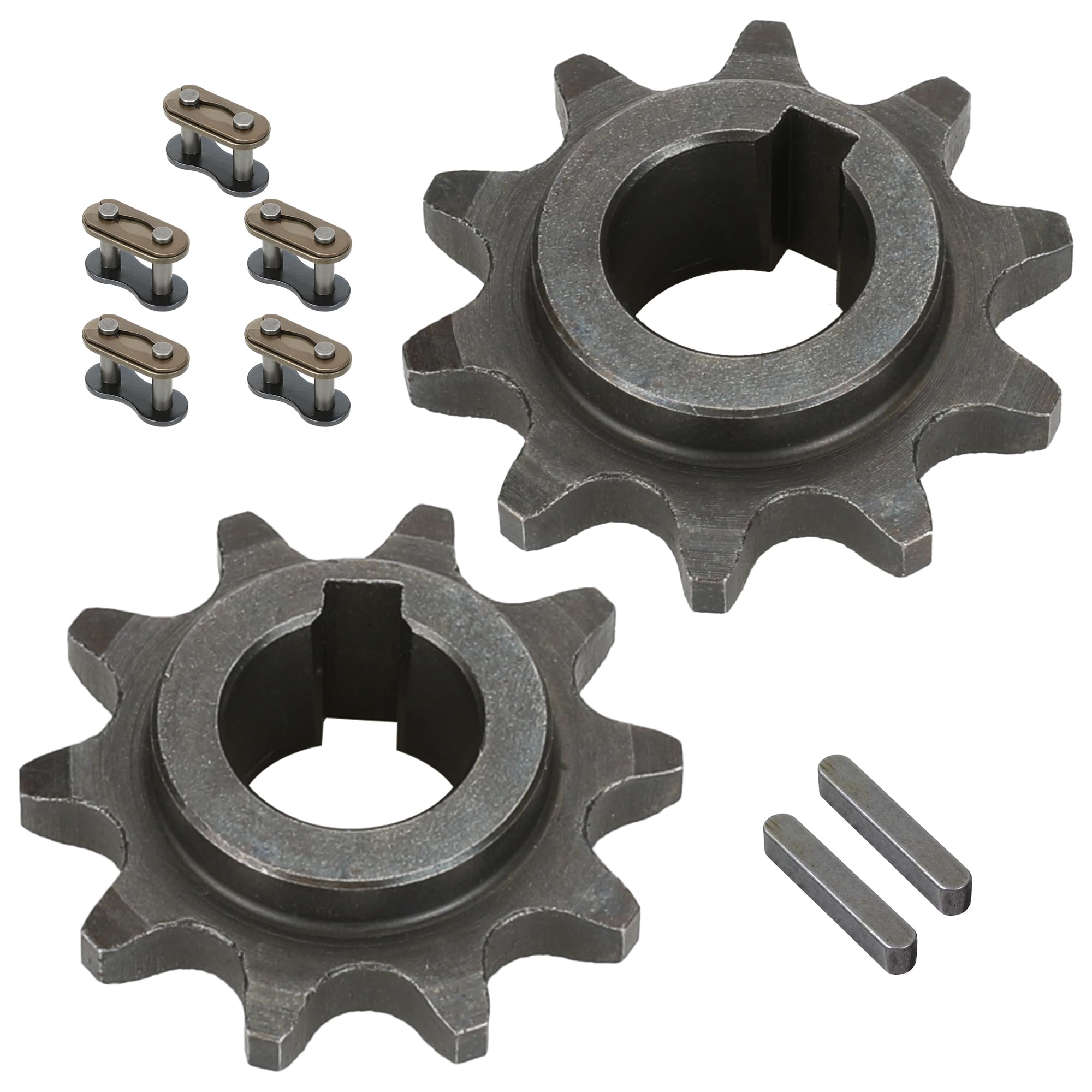 Grehua 40 41 420 Chain Sprocket 10 Tooth 5/8' Bore 3/16' Keyway For Coleman Ct200U Bt200X Ct200U-Ex Kt196 200Cc Trailmaster Xrx 208Cc Hammerhead Mudhead 80T Mini Bike 20/30 Series Torque Converter