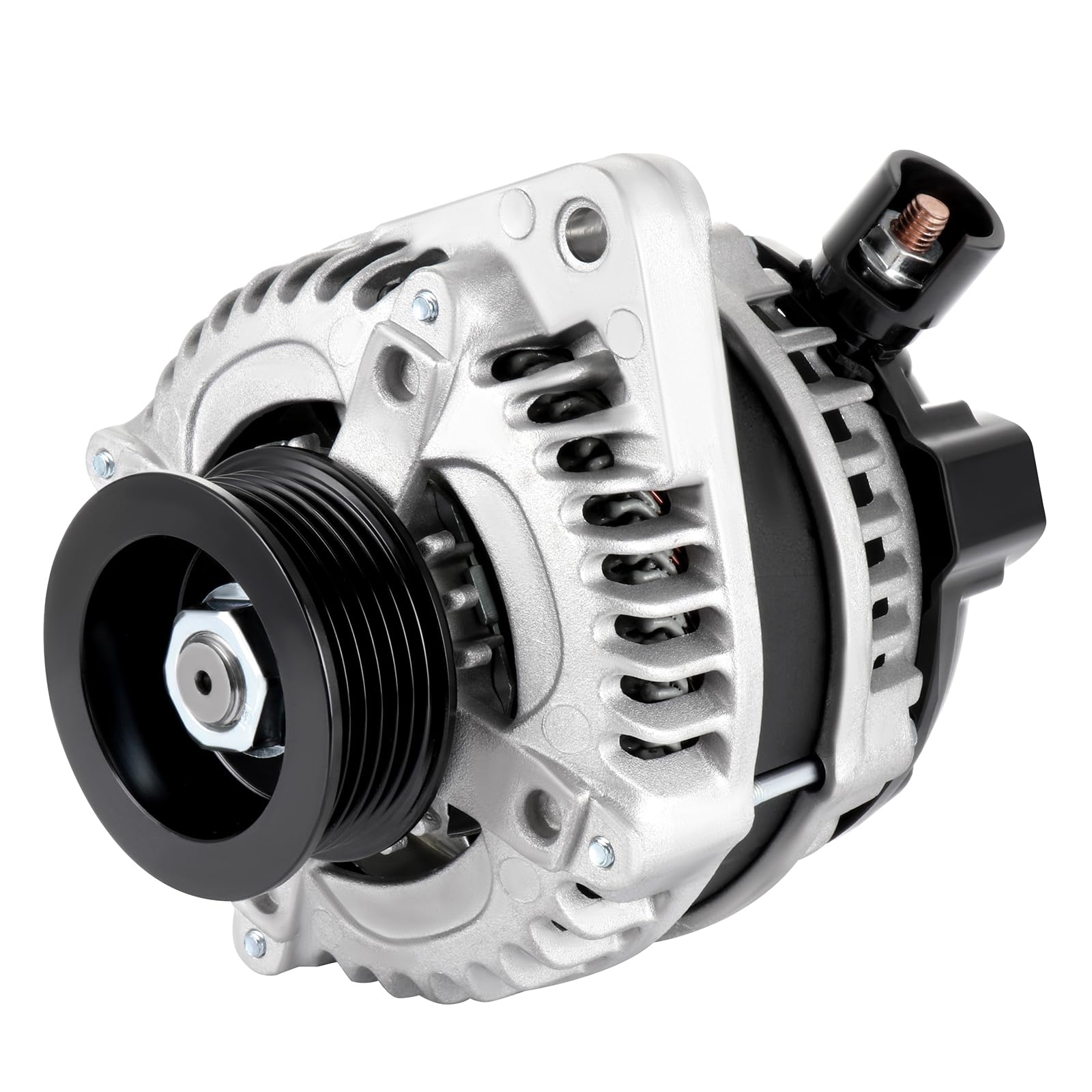 ASTOU V6 Alternator for Honda Odyssey 2008-2010, Pilot Ridgeline 2009-2011, Replace AL1311X, Medium, AS shown