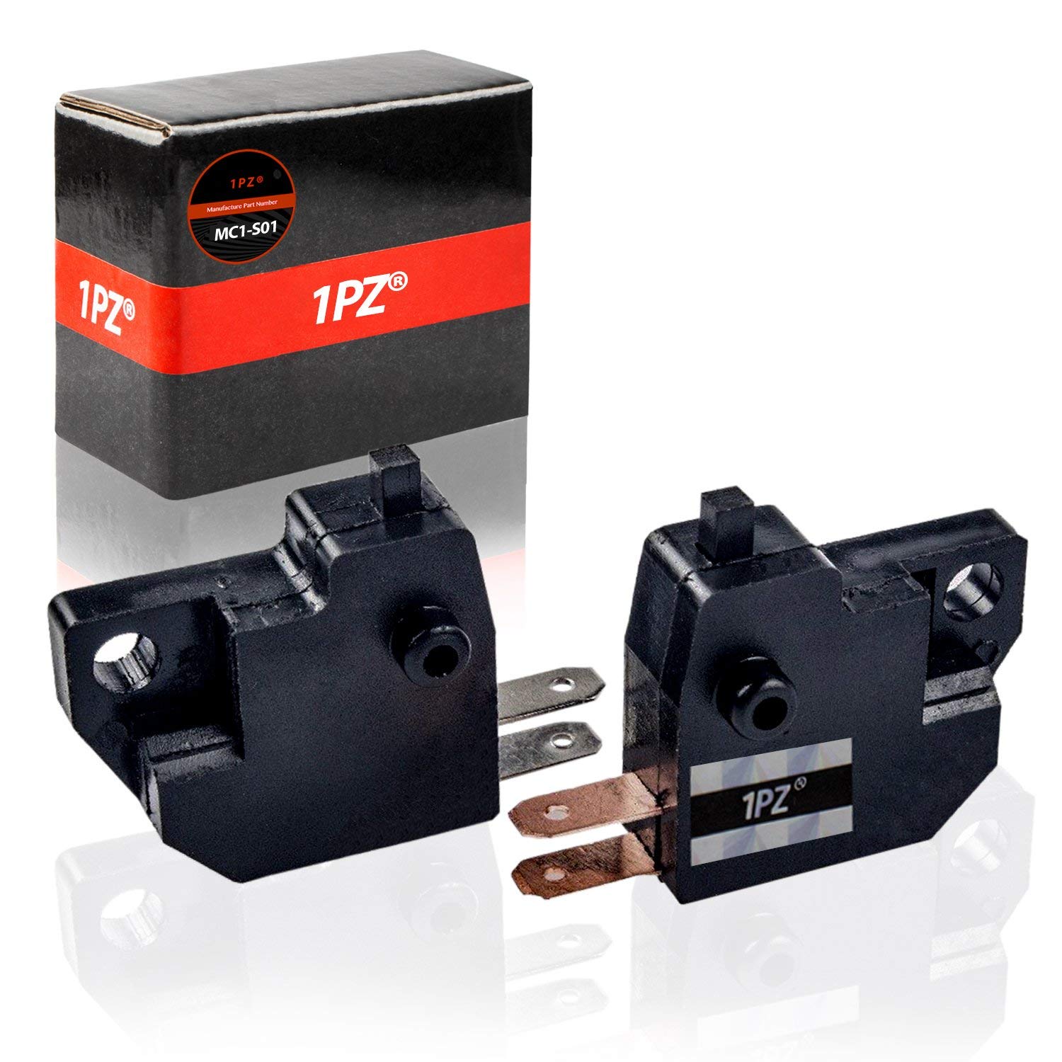 1Pz Mc1-S01 Left & Right Front Brake Light Stop Switch Replacement For Yamaha Honda Kawasaki Suzuki Moped Scooter Motorcycle Atv Dirt Pit Bike