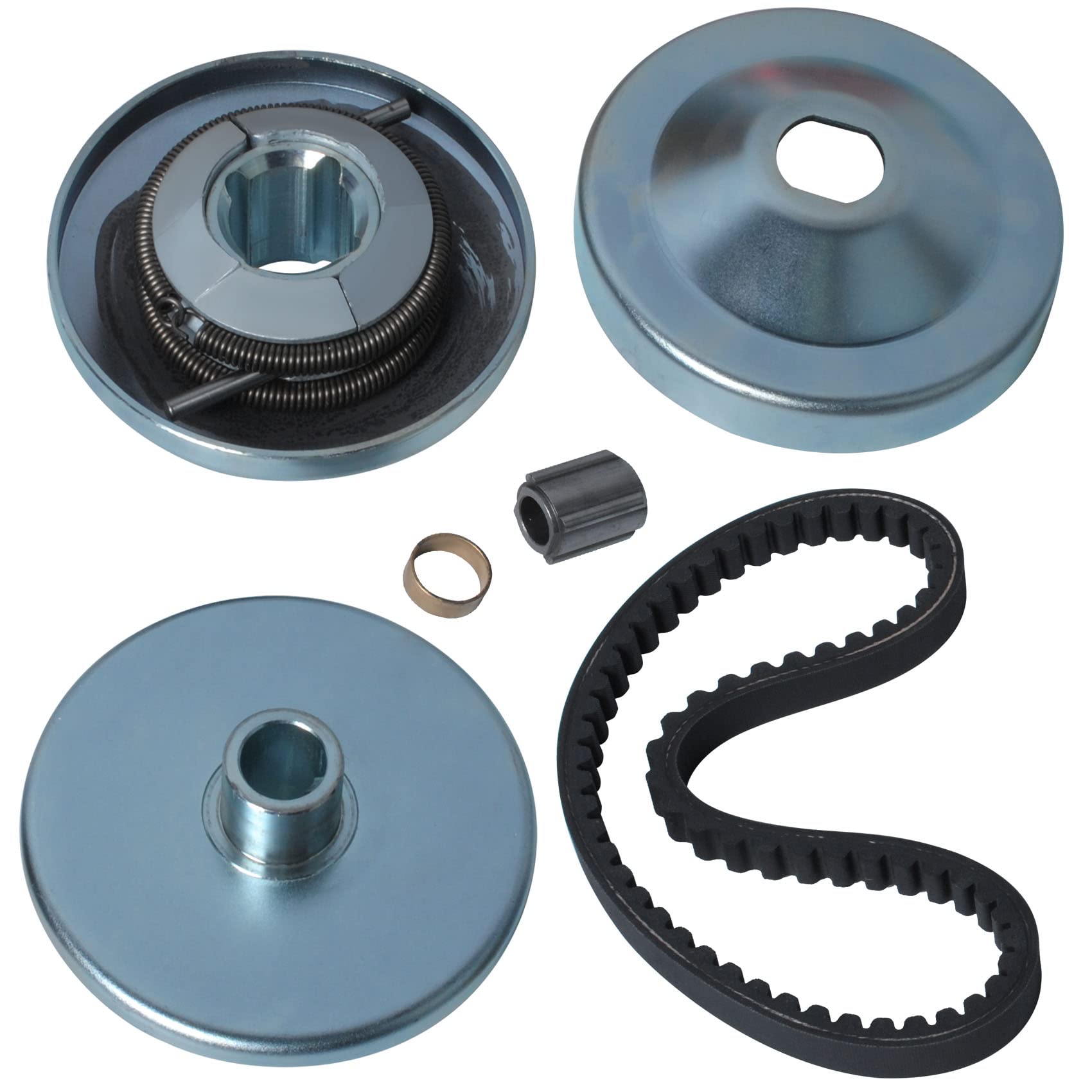 30 Series Torque Converter Clutch, 3/4' Bore With 203589 Go Kart Drive Belt For Compatible With Comet 219552, Tav2 30-75 Manco 5957