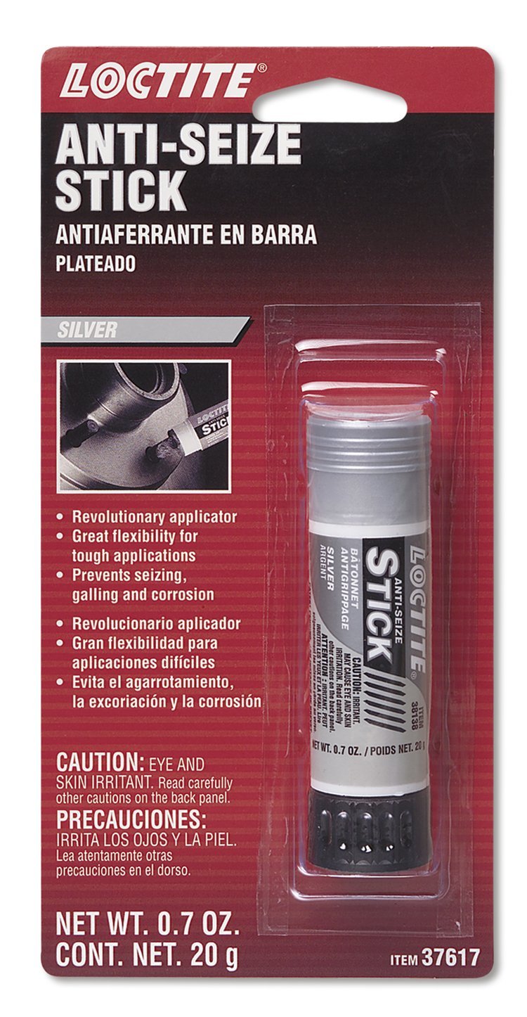 4 Pack Loctite 37617 Silver Anti Seize Stick Heavy Duty