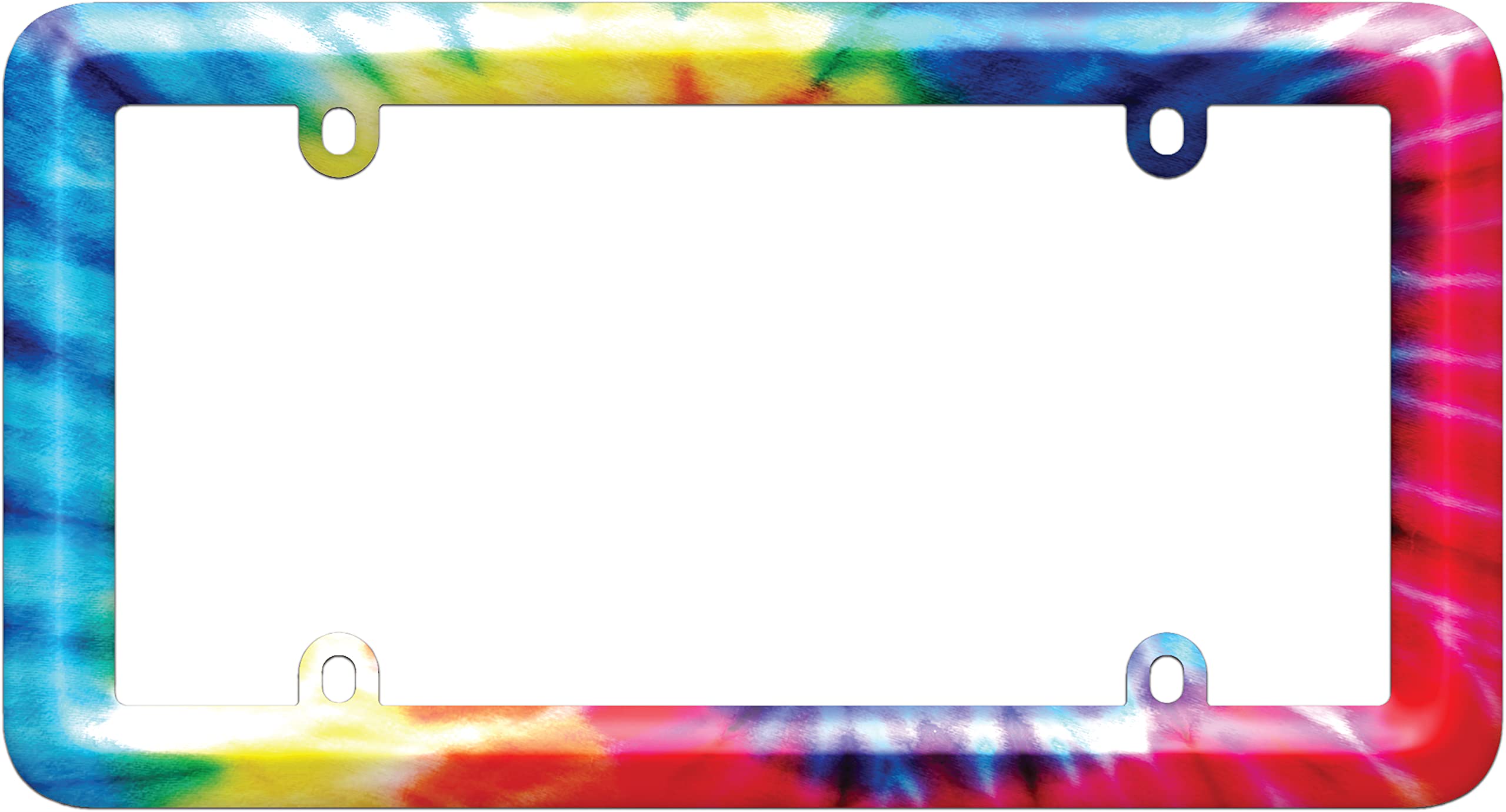 Cruiser Accessories Tie Dye License Plate Frame