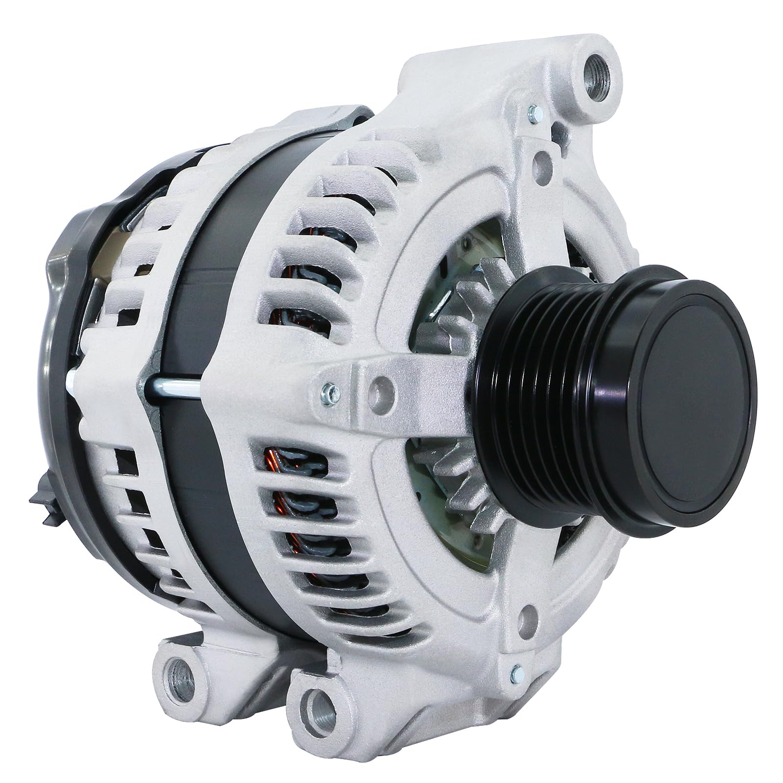 Dodge Alternator Replacement New For 2011-2020 Grand Caravan Journey, V6 3.6 L, 2011-2014 Avenger, 160A Hairpin, 12-15 Ram C V, 11-14 Chrysler 200, 11-16 Town & Country, 11-14 Volkswagen Vw Routan