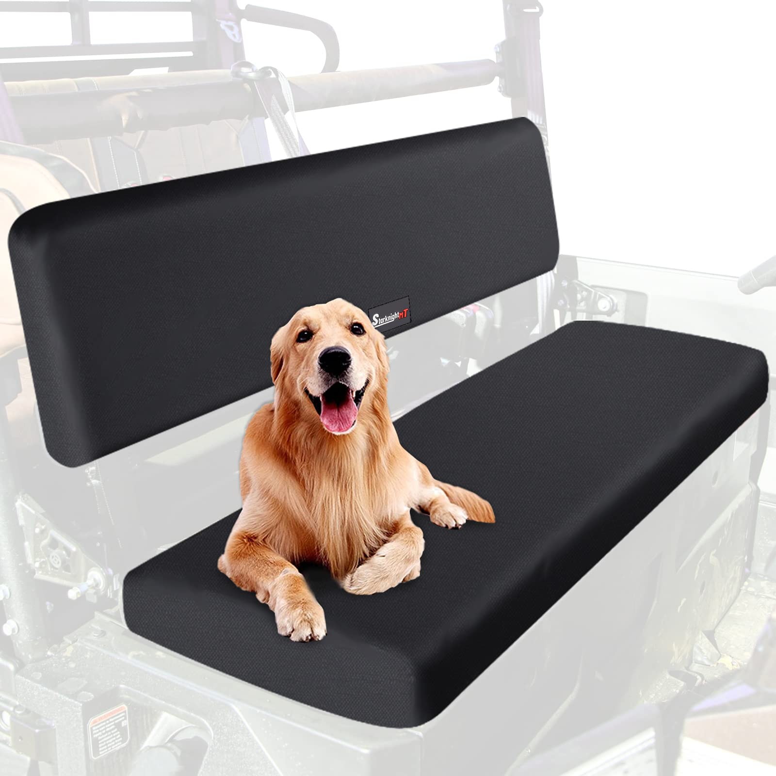 Starknightmt Utv Mule Pro Seat Covers Waterproof 1680D Mule Seat Covers Compatible With Kawasaki Mule Pro-Fxt Fx Dxt Dx 2015-2022 Durable Mule Pro Fxt Accessories