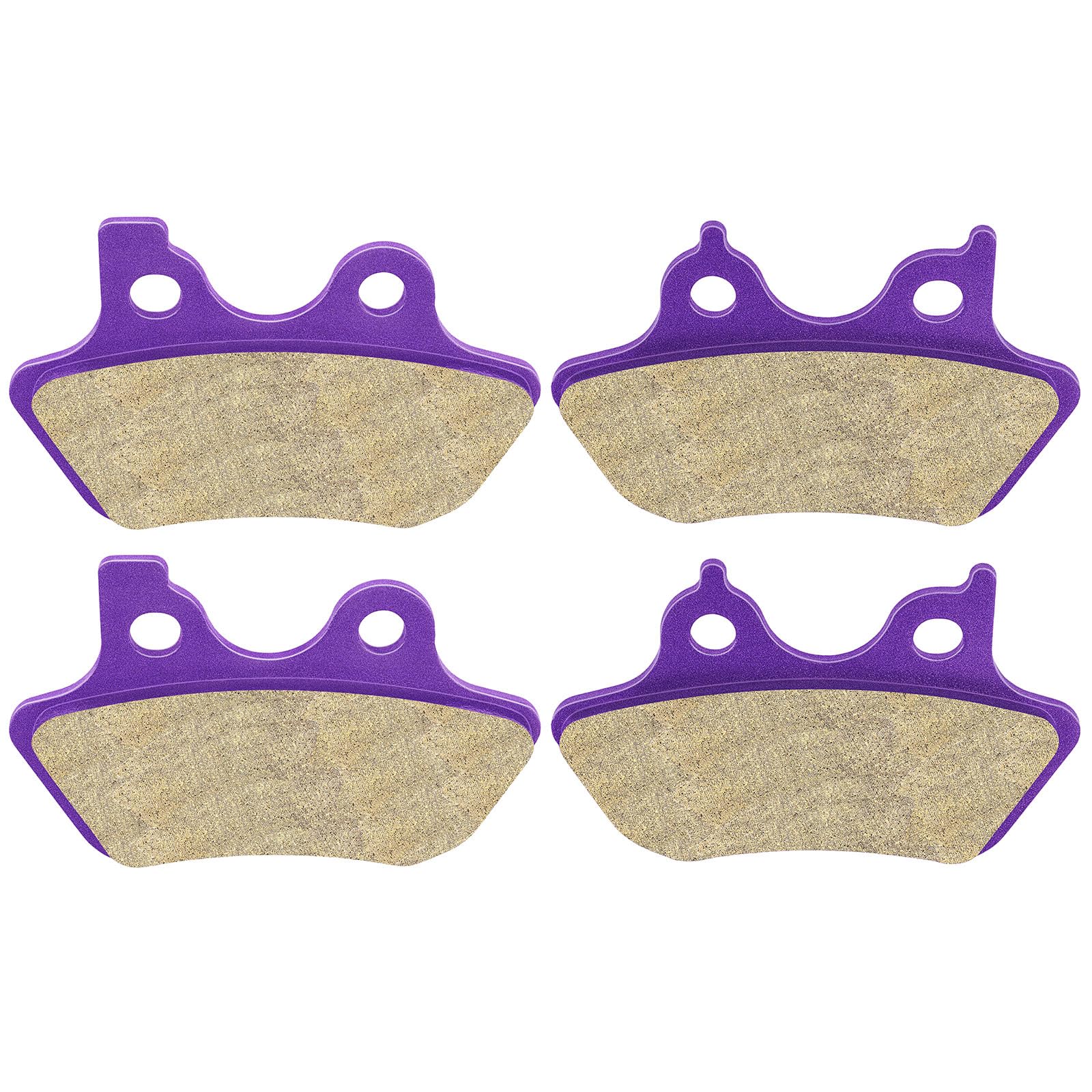 Scitoo Carbon Fiber Brake Pads Fit For 00 01-04 Dyna, 01-06 For Fatboy, 00 01-03 05 Heritage/Night, 00-02 Softail