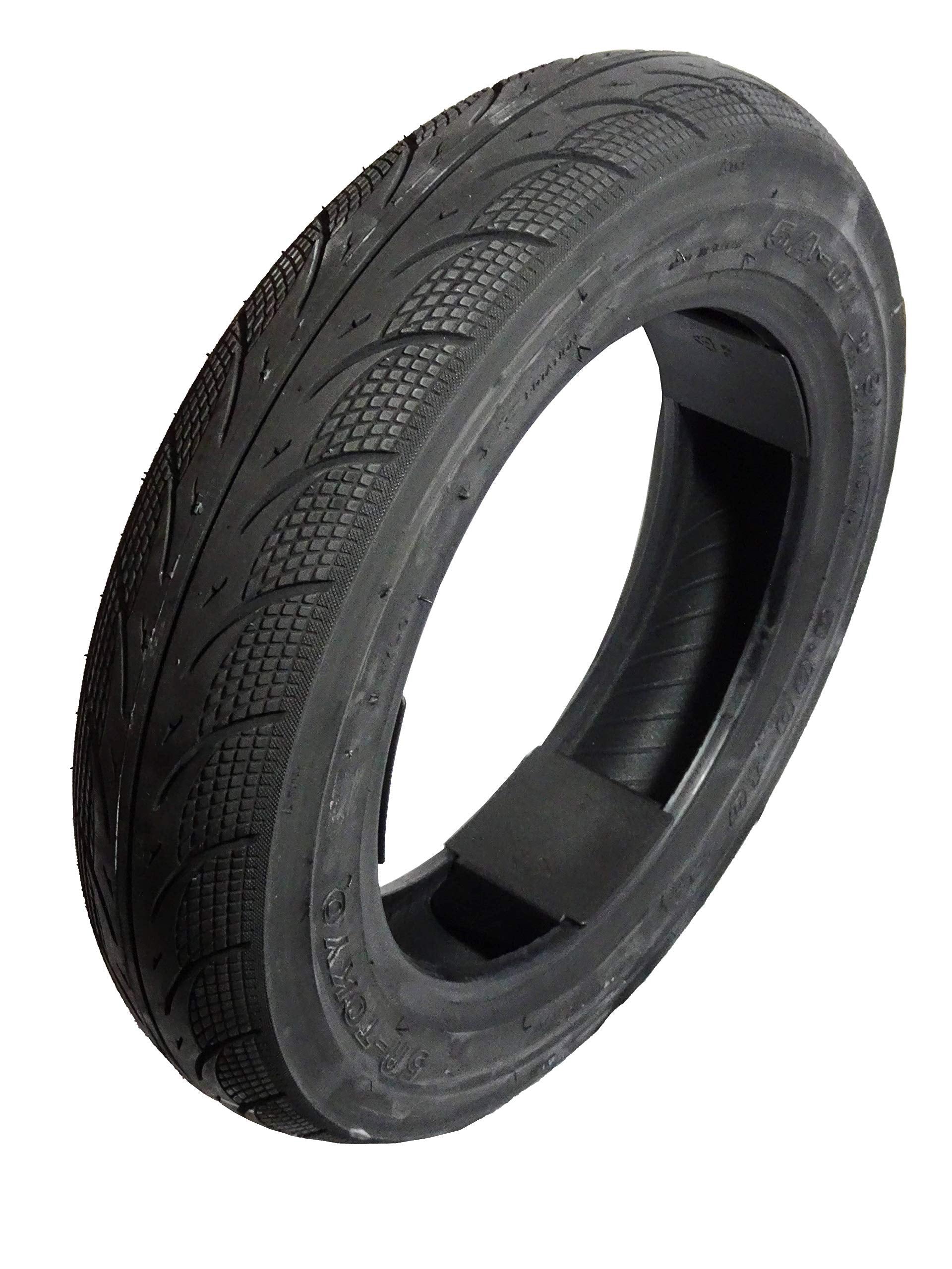 5A Tokyo 5A01 3.50-10 Scooter Tubeless Tire| Front Rear Motorcycle Moped 10' Rim|Fit On 10 Inches & 50Cc Scooters|Packaged With Box