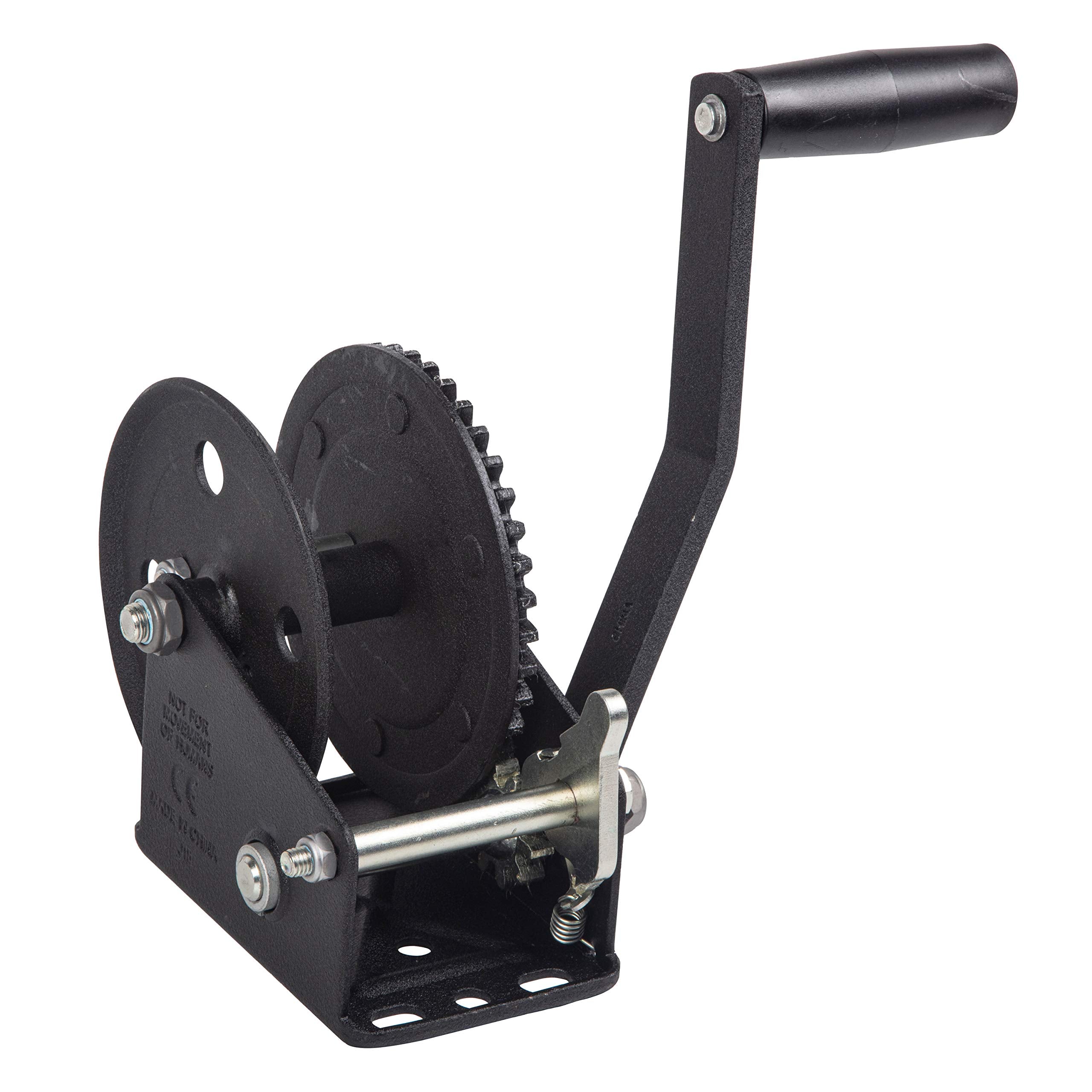 Fulton Trailer Winch, Single-Speed, 1,500 Lbs. Capacity, 20 Ft. Strap