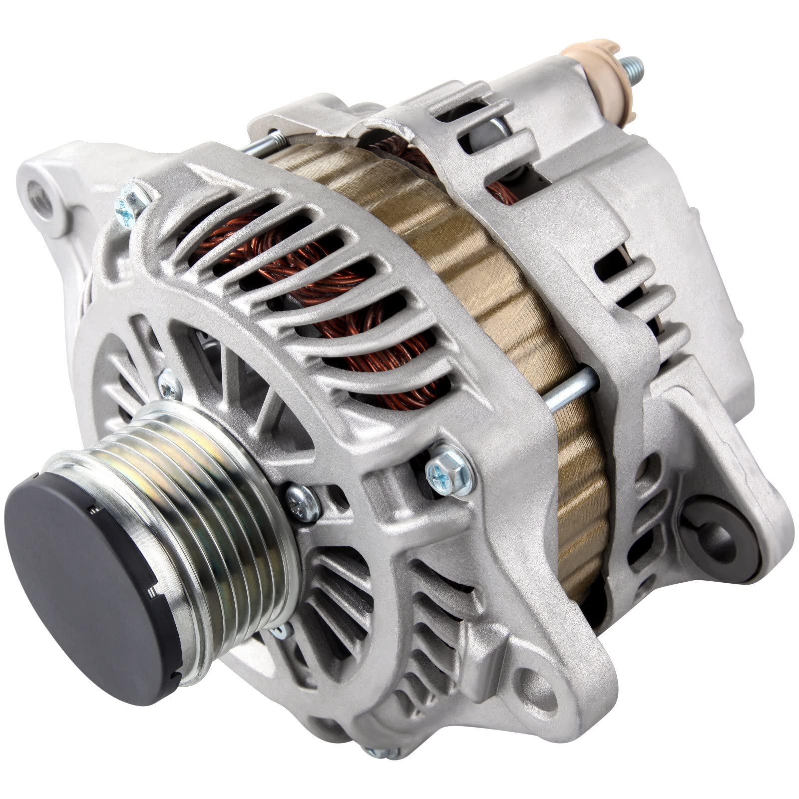 Scitoo New Alternator Fit For Dodge For Avenger Alternator, For Chrysler For Sebring Alternator, For Jeep For Compass Alternator, For Jeep For Patriot Alternator 1.8L 2.0L 2.4L A2Tj0481 Cw 115Amp