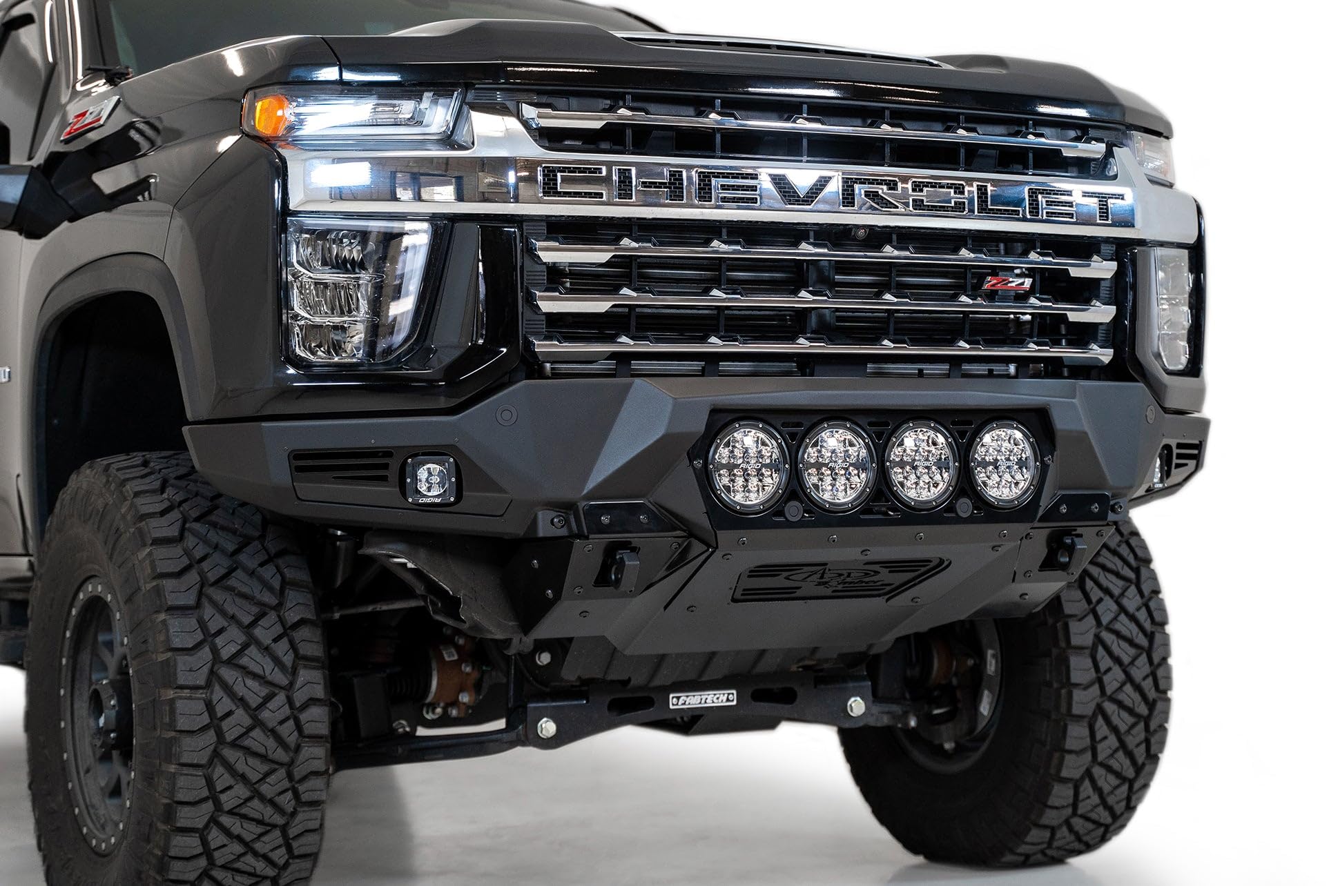 Addictive Desert Designs F270014110103 Front Replacement Bumper Fits Chevrolet Silverado 3500 Hd