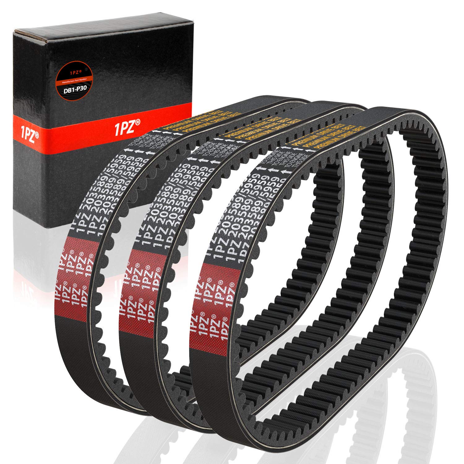 1Pz Db1-P30 30 Series Go Kart Drive Belt For Replacing Manco 5959 / Comet 203589 (Pack Of 3)