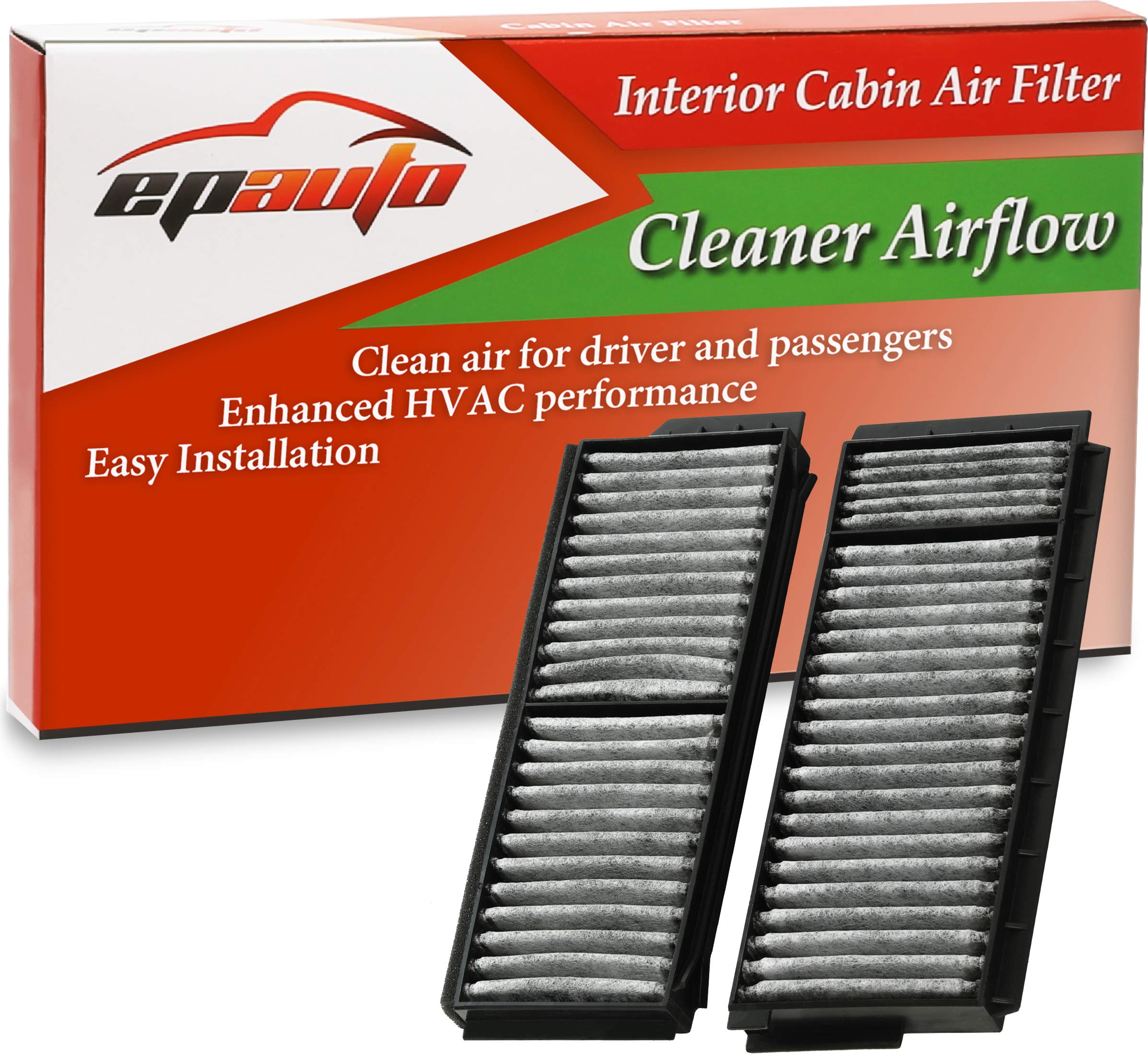 Epauto Cp218 (Cf10218) Replacement For Mazda Premium Cabin Air Filter Includes Activated Carbon