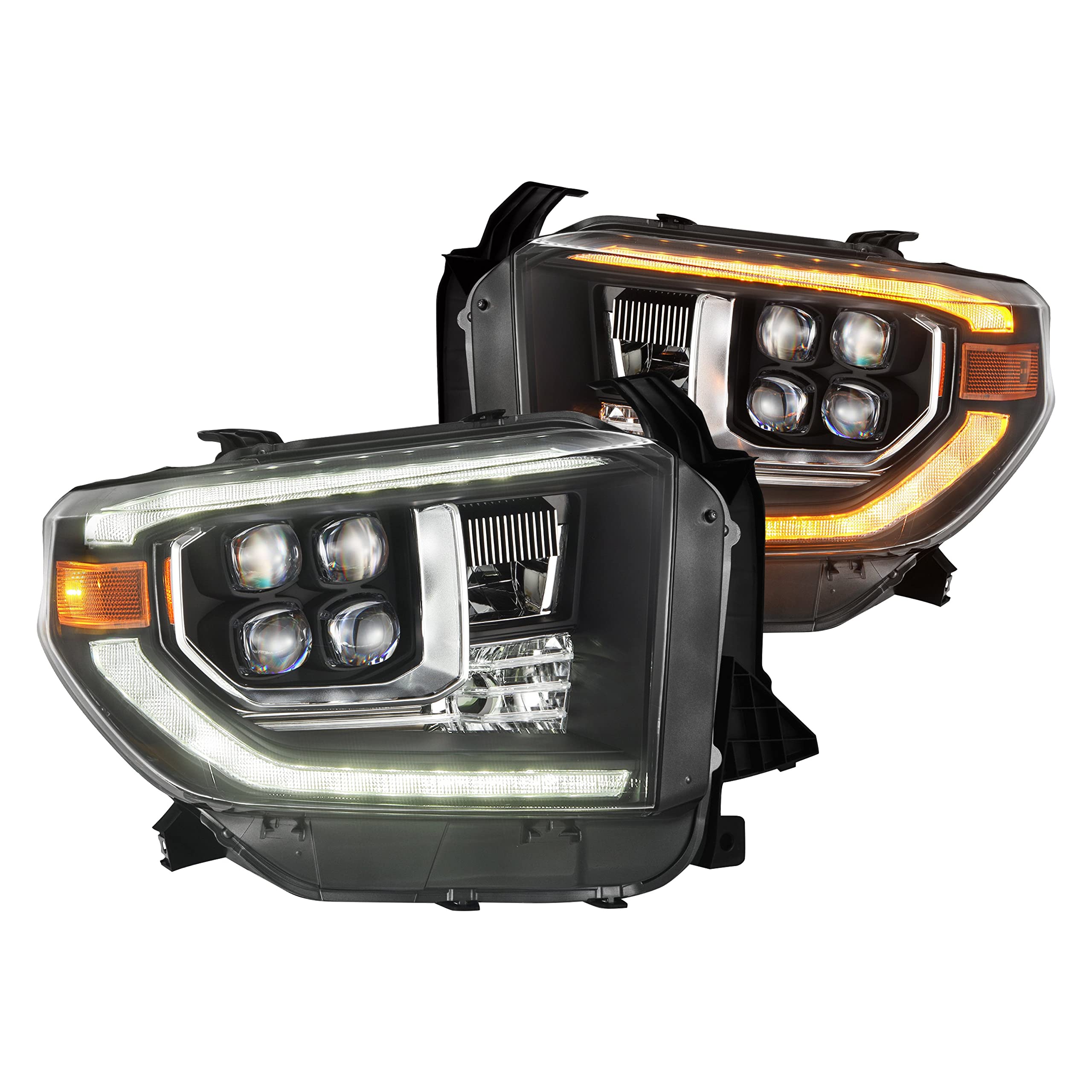 Alpharex - 880833 - Alpharex-Projector Headlights Black