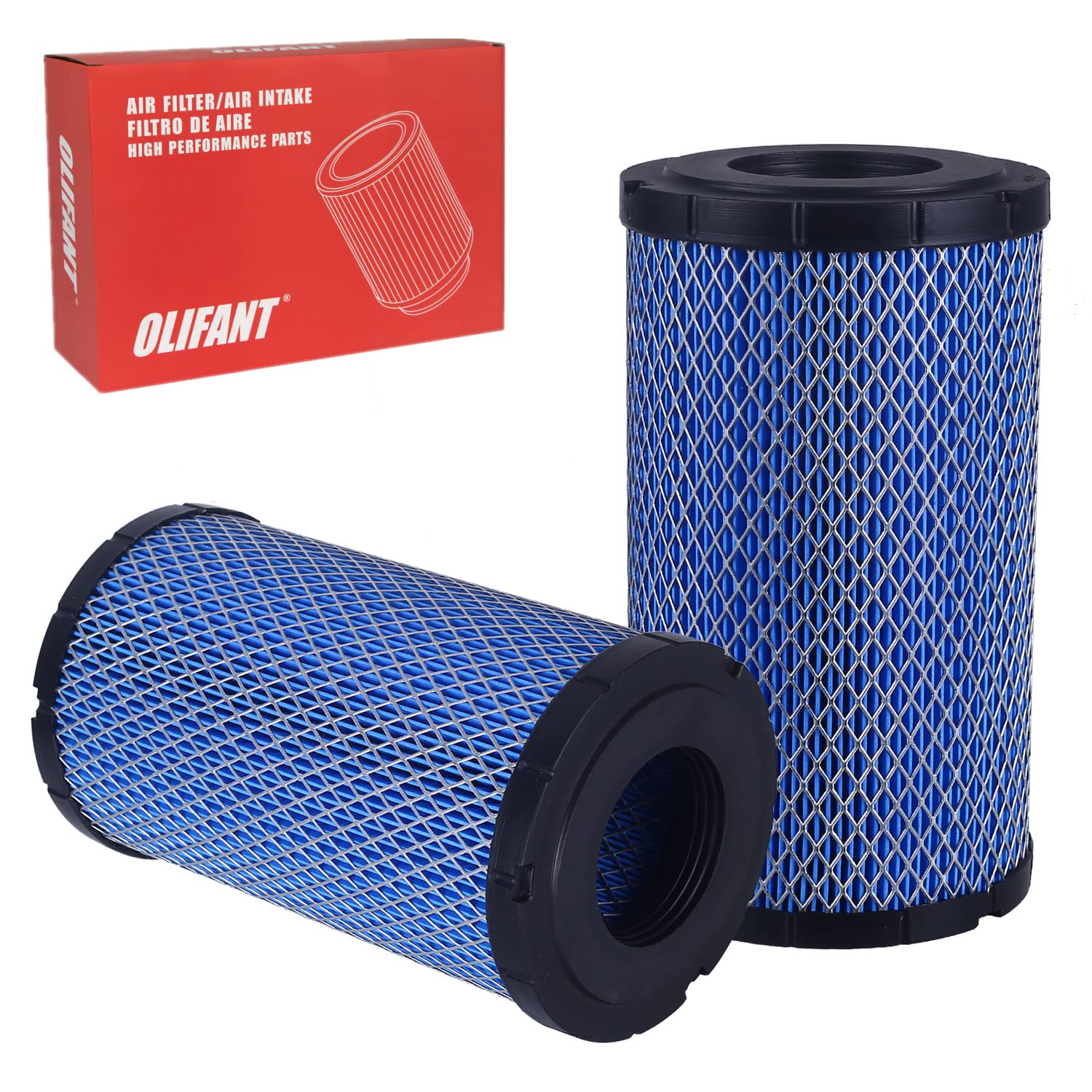 2Pcs Air Filter For Polaris Ranger Xp 1000 2018-2023 / Ranger 1000 2020-2023 / Ranger Crew Xp 1000 2019-2023 7082265 Air Cleaner